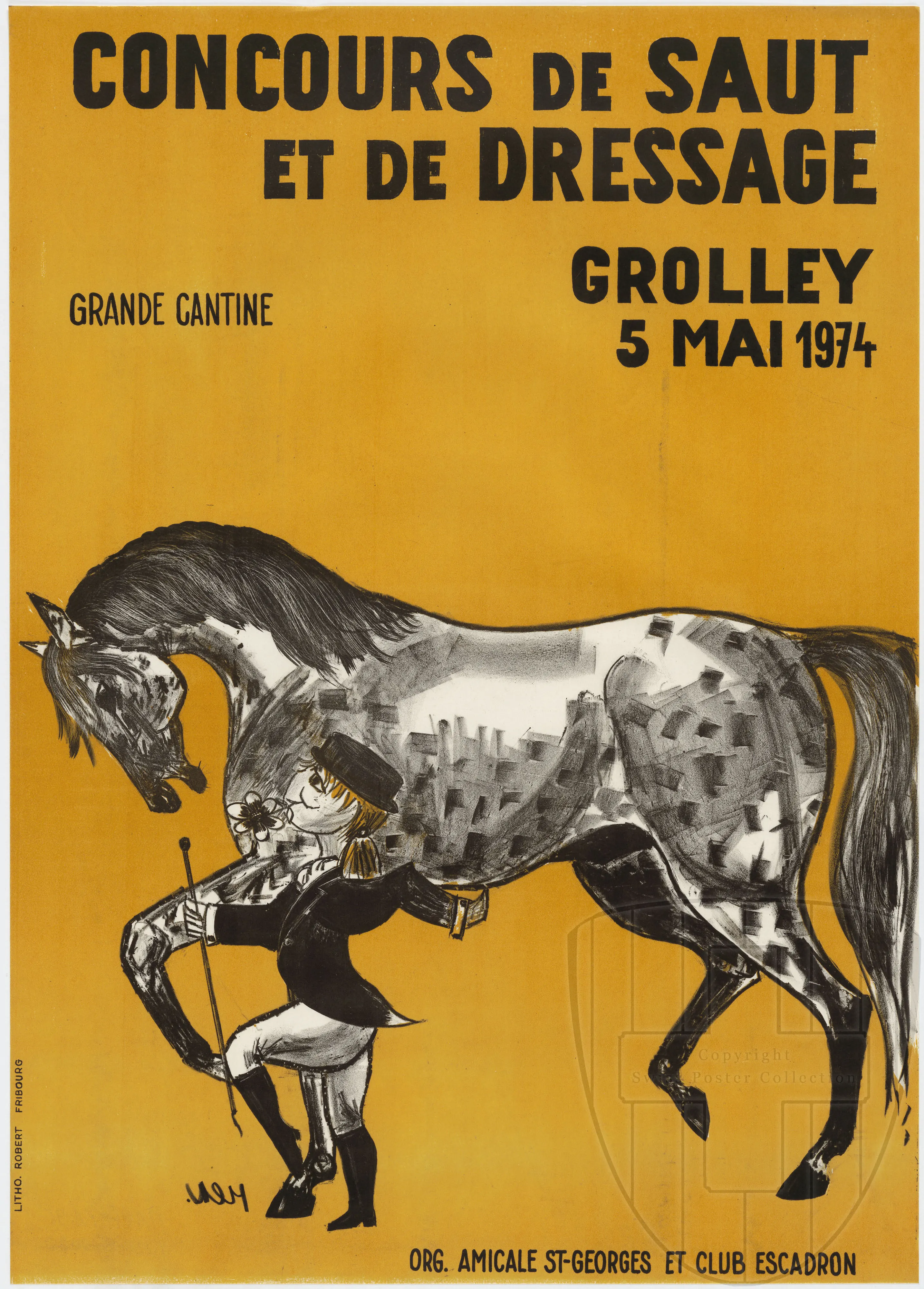 Concours de saut et de dressage, Grolley
