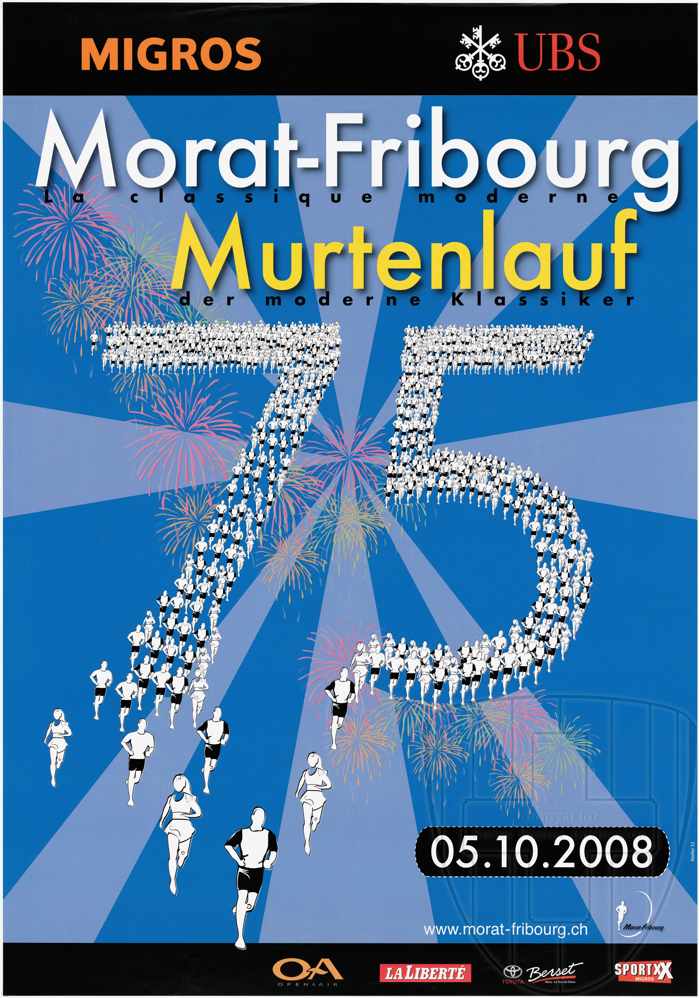 Morat-Fribourg. Murtenlauf