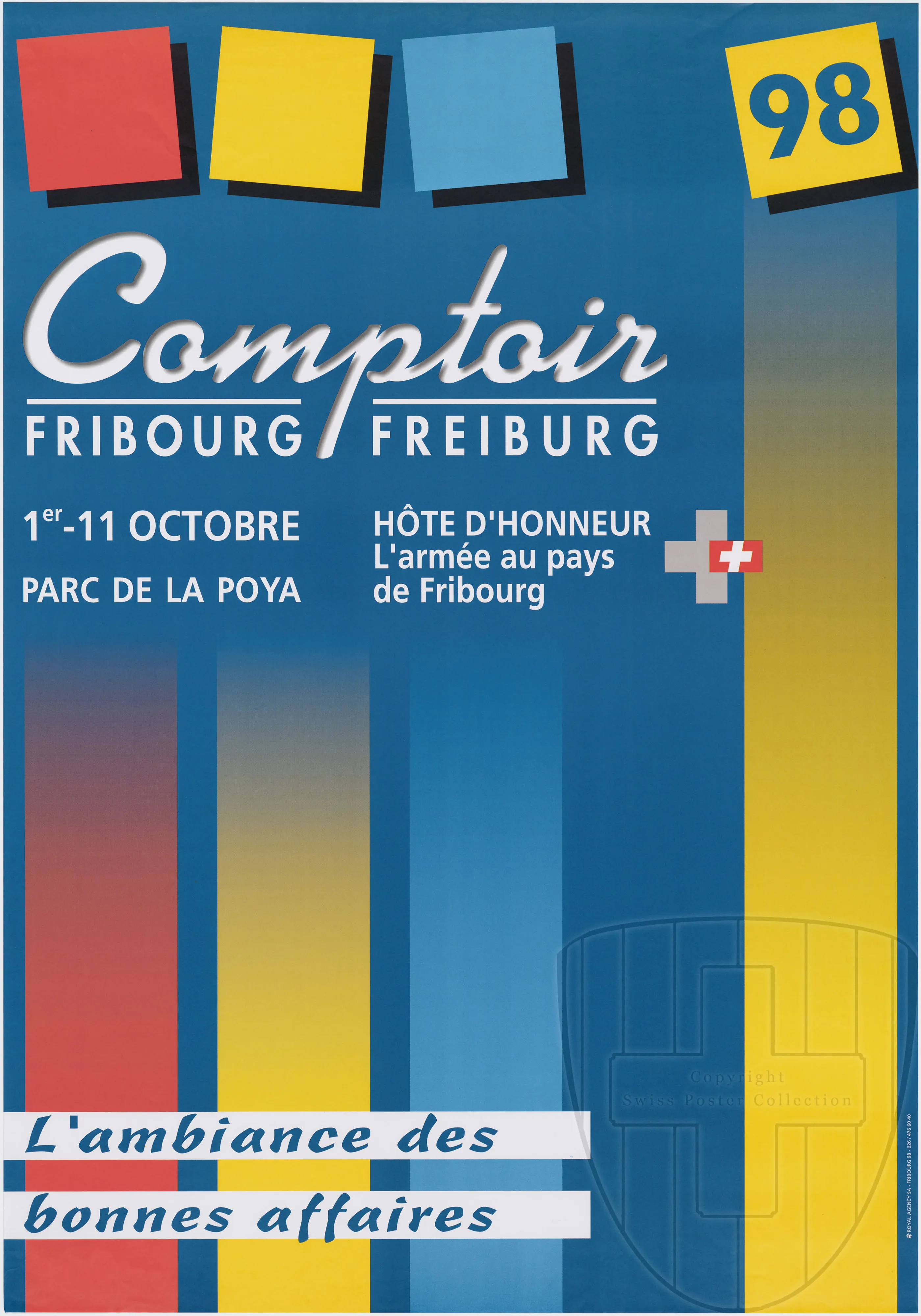 Comptoir Fribourg 98, 1er-11 octobre