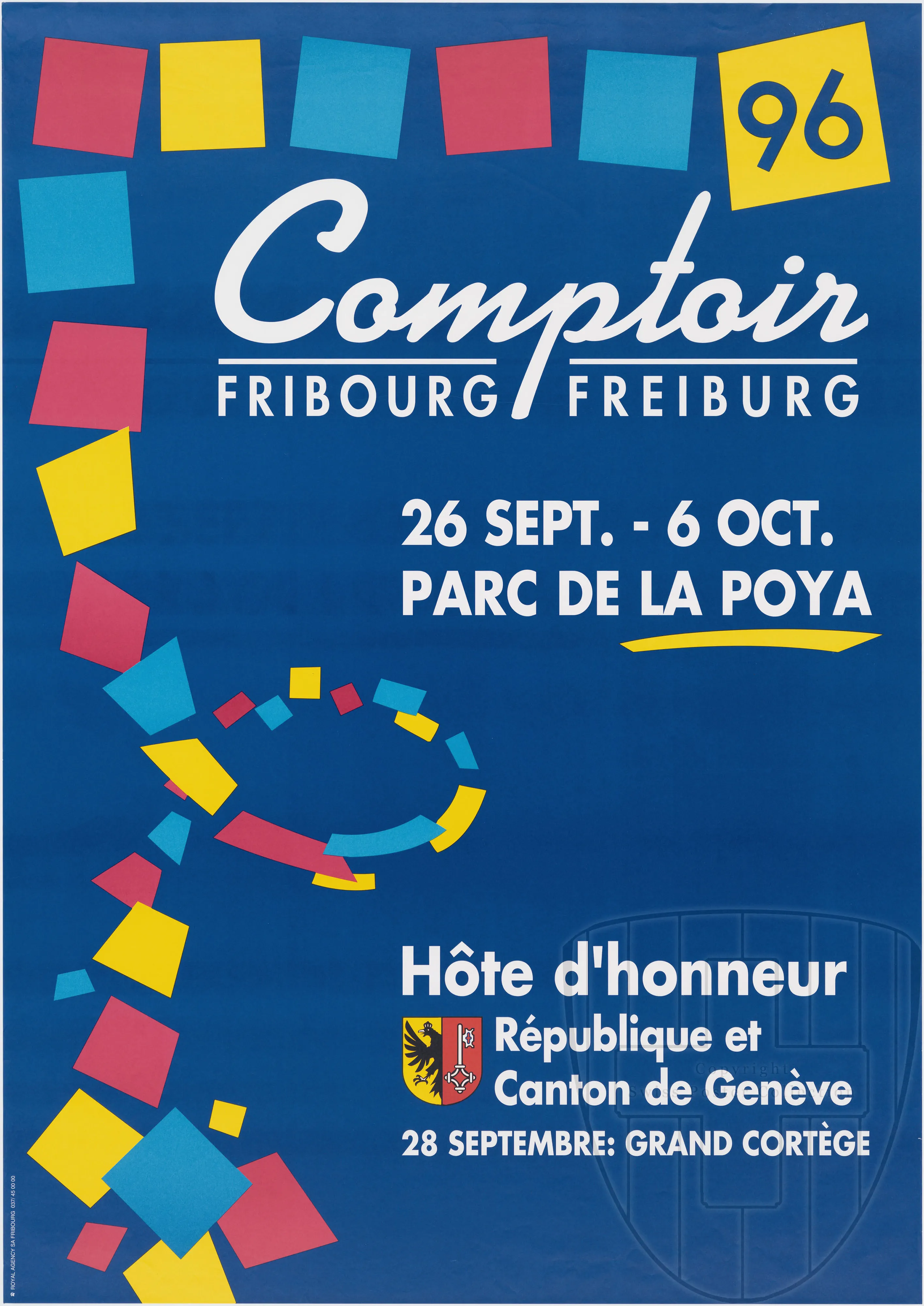 Comptoir Fribourg 96, 26 sept.- 6 oct.