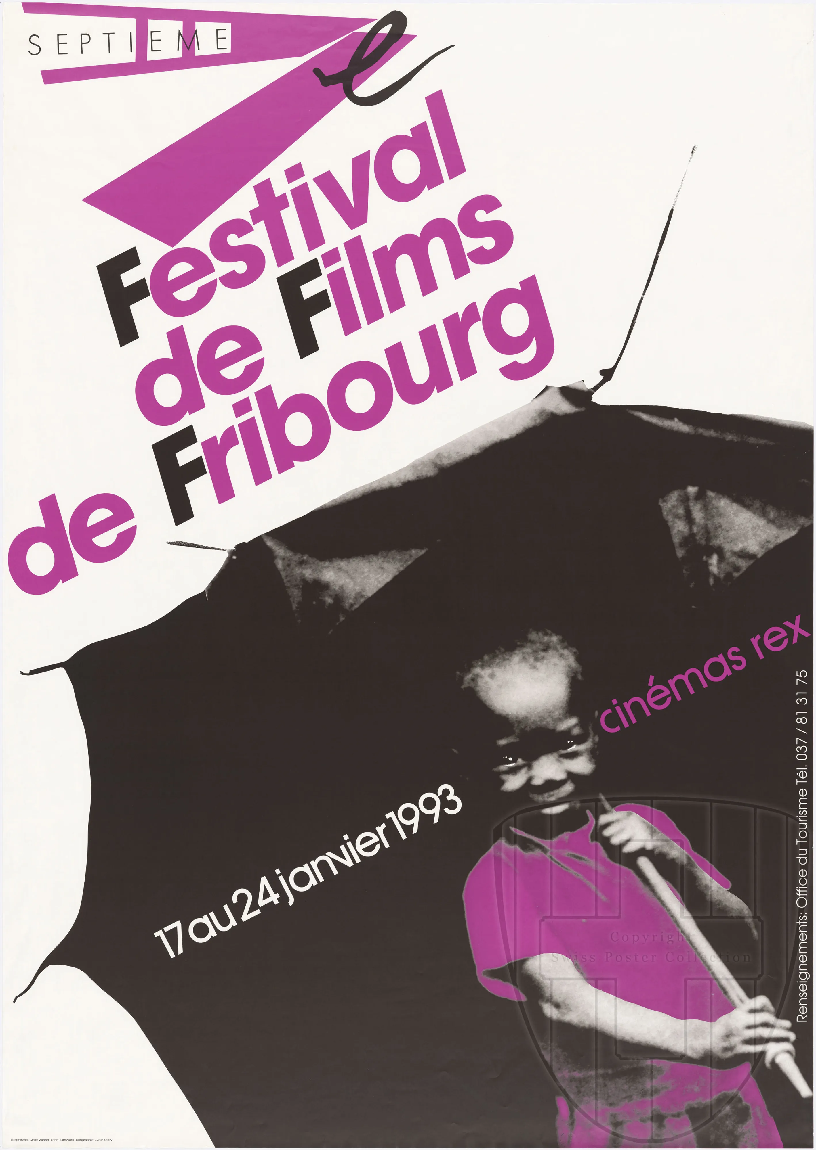 Septième Festival de Films de Fribourg, 17 au 24 janvier 1993