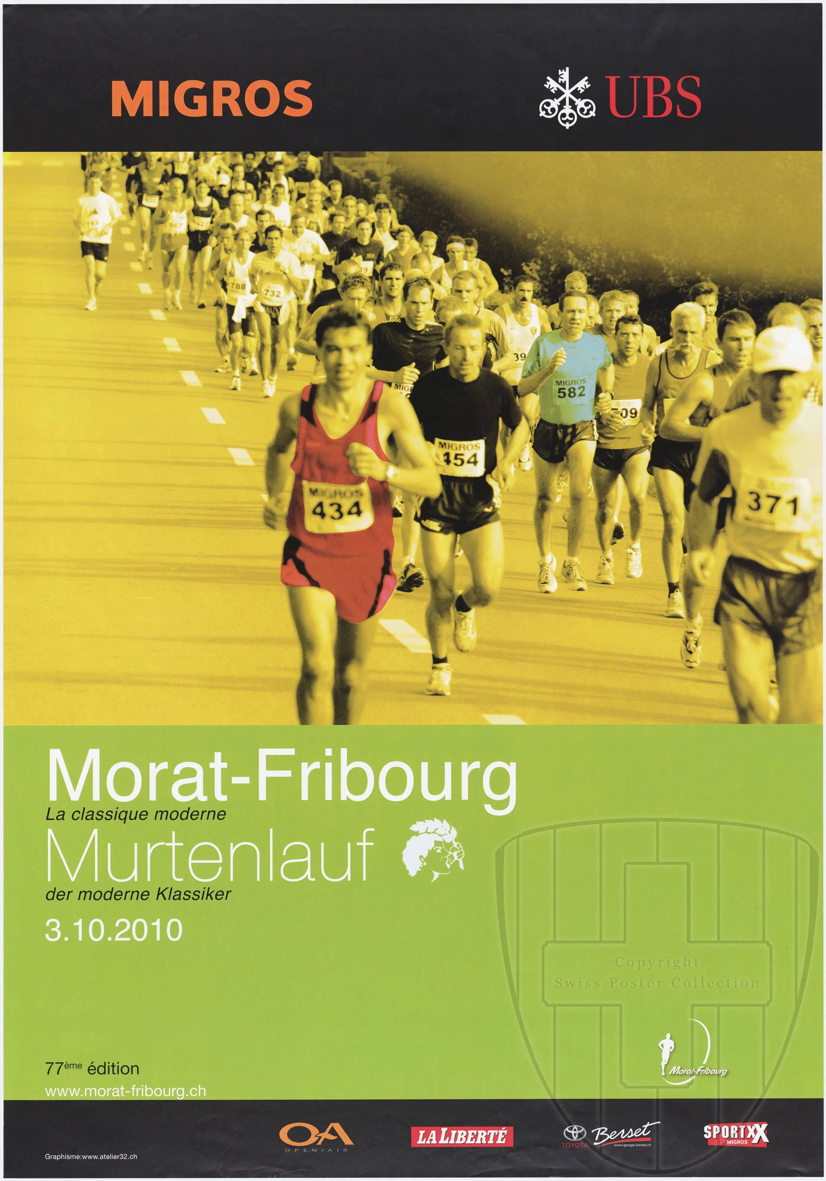 Morat-Fribourg. Murtenlauf