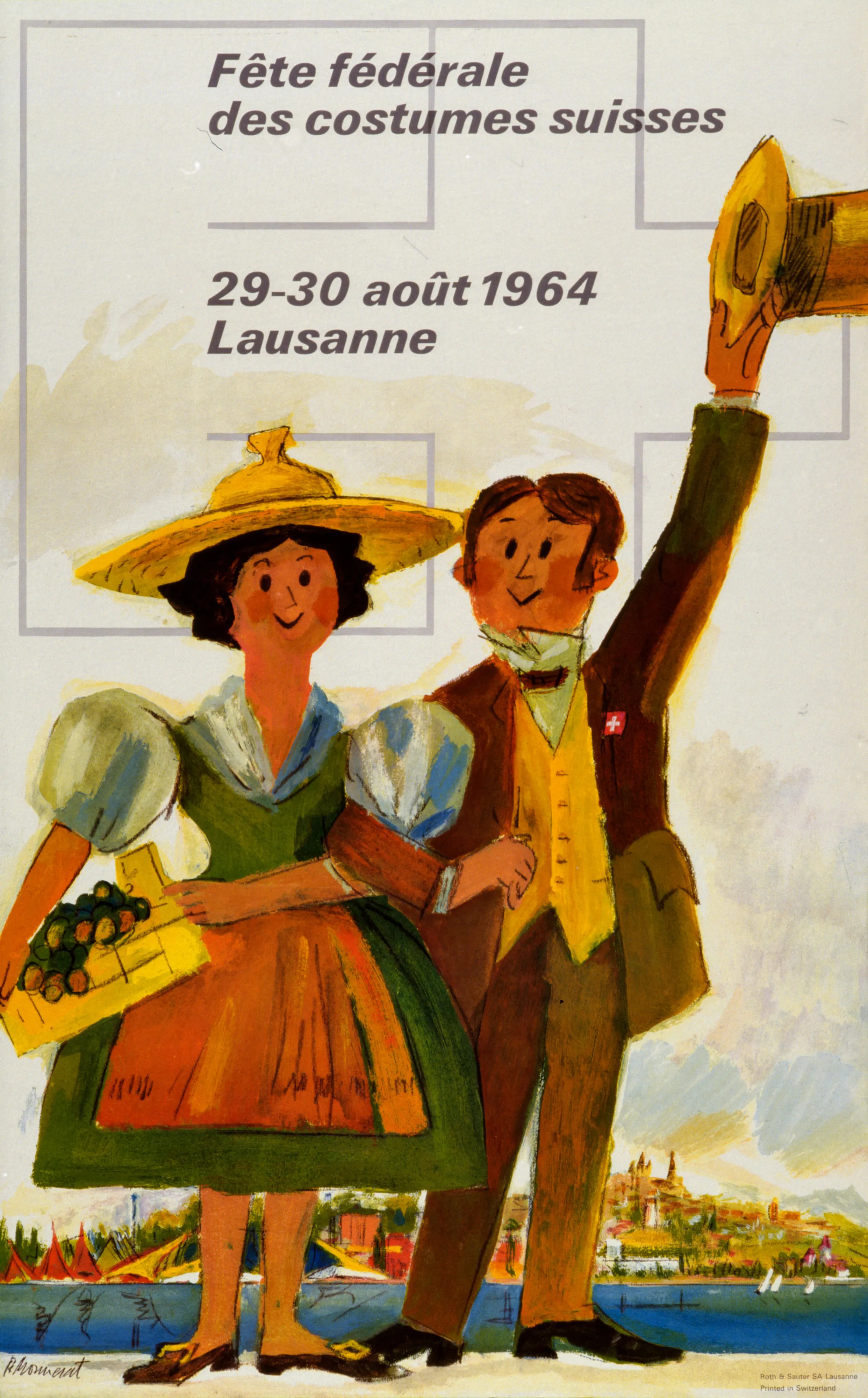 Fête fédérale des costumes suisses, Lausanne