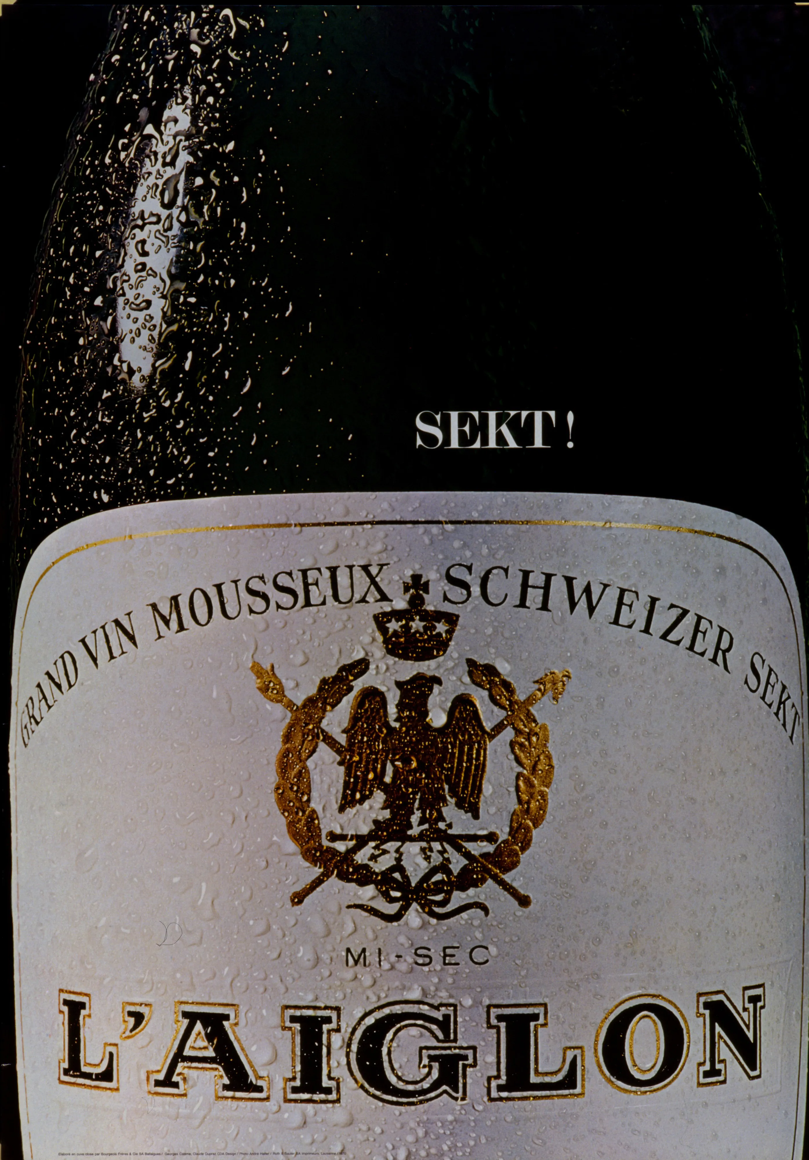 L’Aiglon, grand vin mousseux