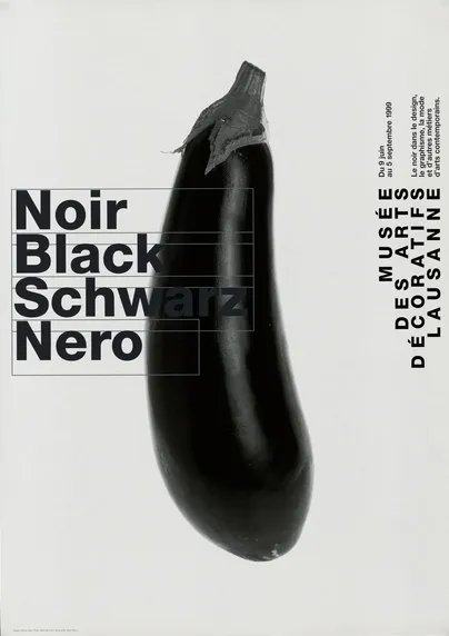 Noir Black Schwarz Nero