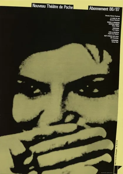 Nouveau Théâtre de Poche. Abonnement 86/87