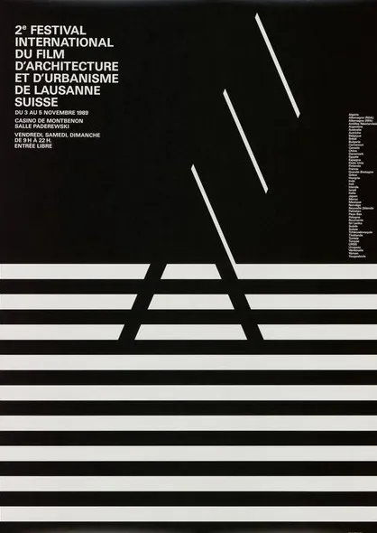 2e Festival international du film d’architecture et d’urbanisme de Lausanne