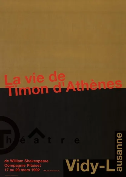 La vie de Timon d’Athènes