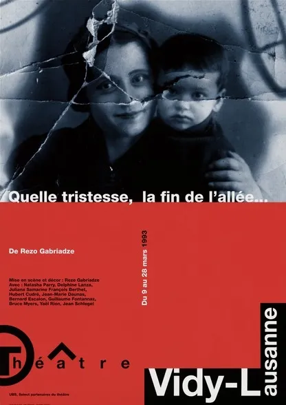 Quelle tristesse, la fin de l’allée