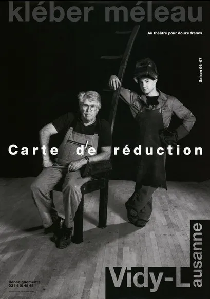 Carte de réduction. Saison 96-97