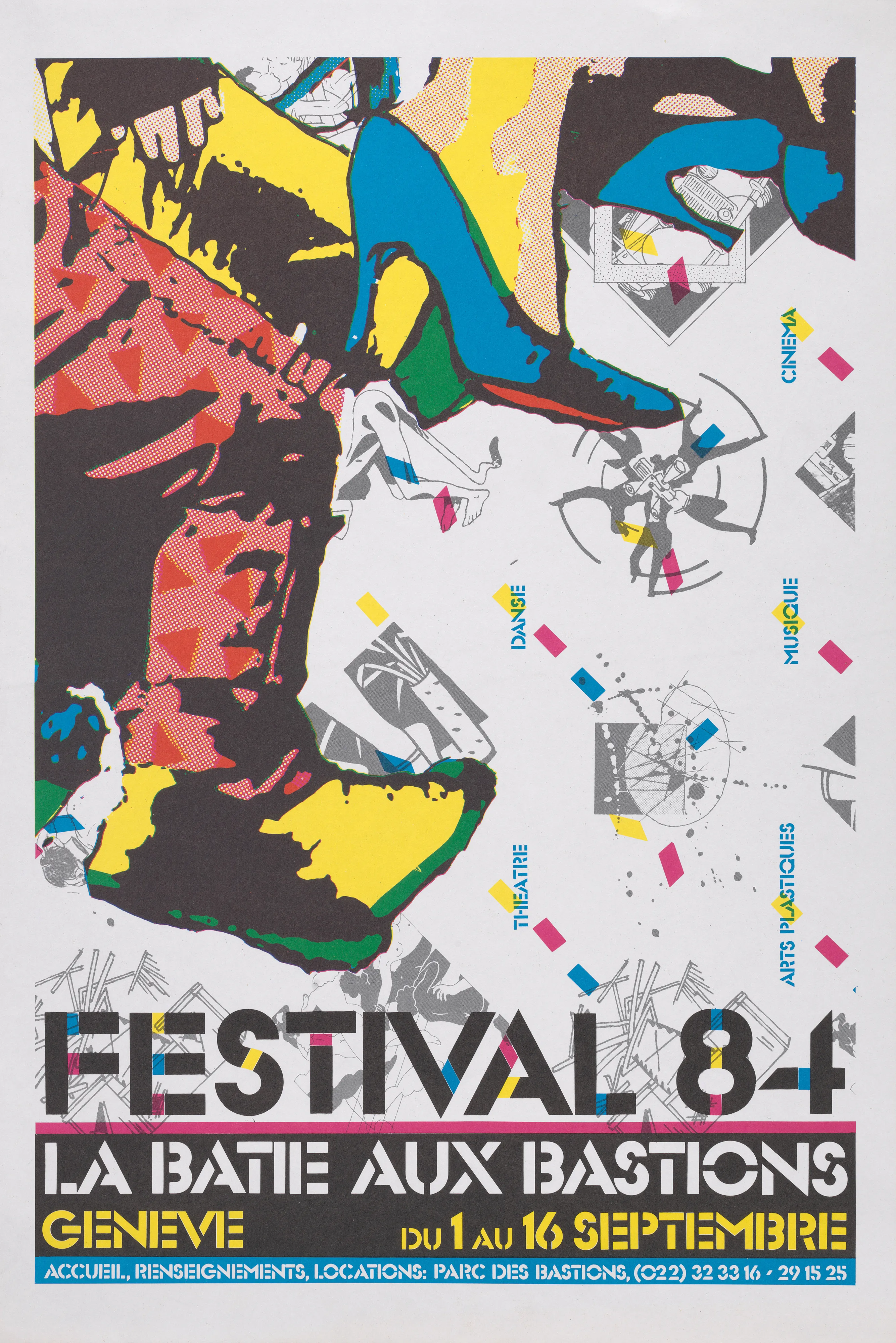 Festival 84 la Bâtie aux Bastions Genève du 1 au 16 septembre