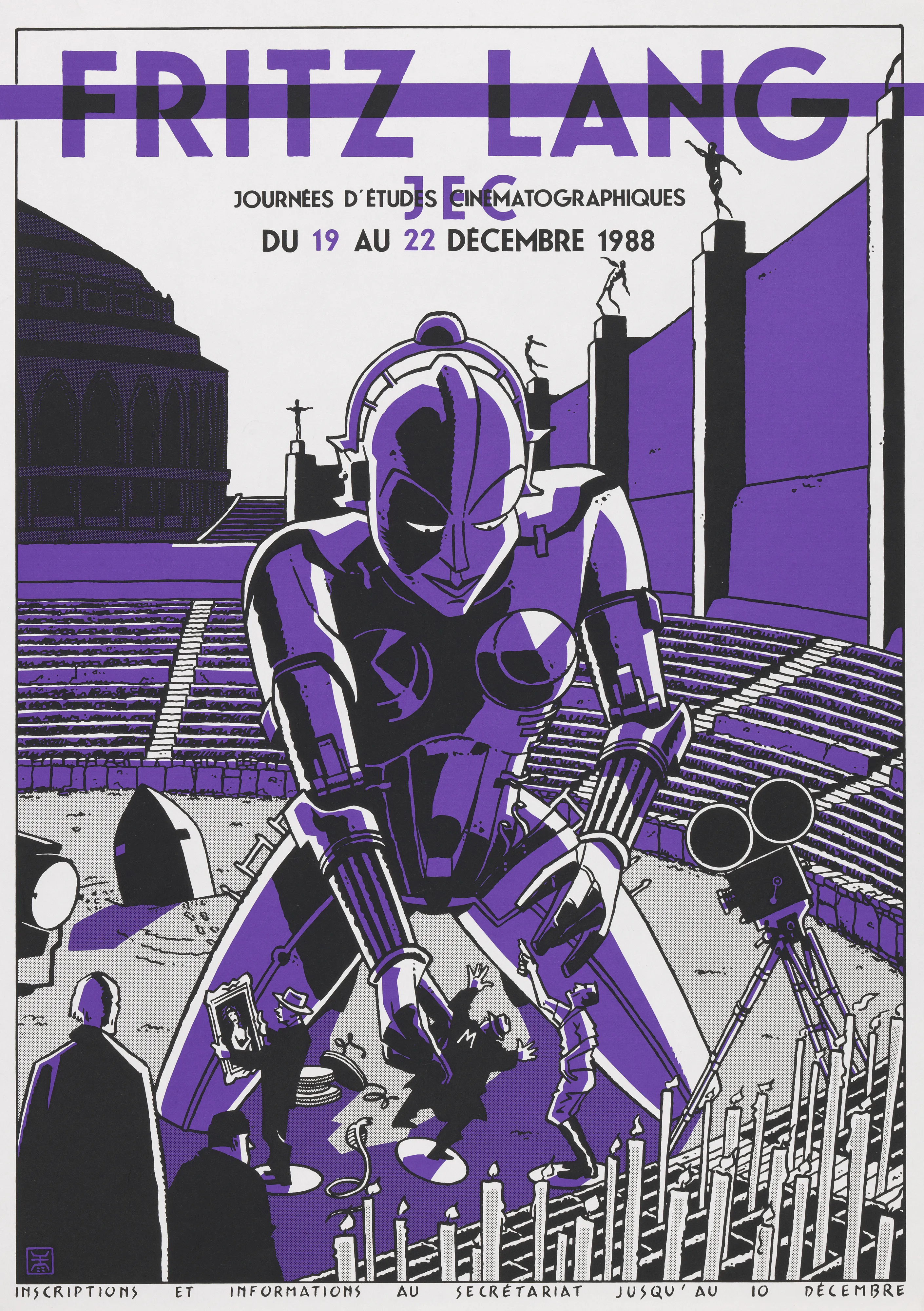 Fritz Lang journées d’études cinématographiques du 19 au 22 décembre 1988