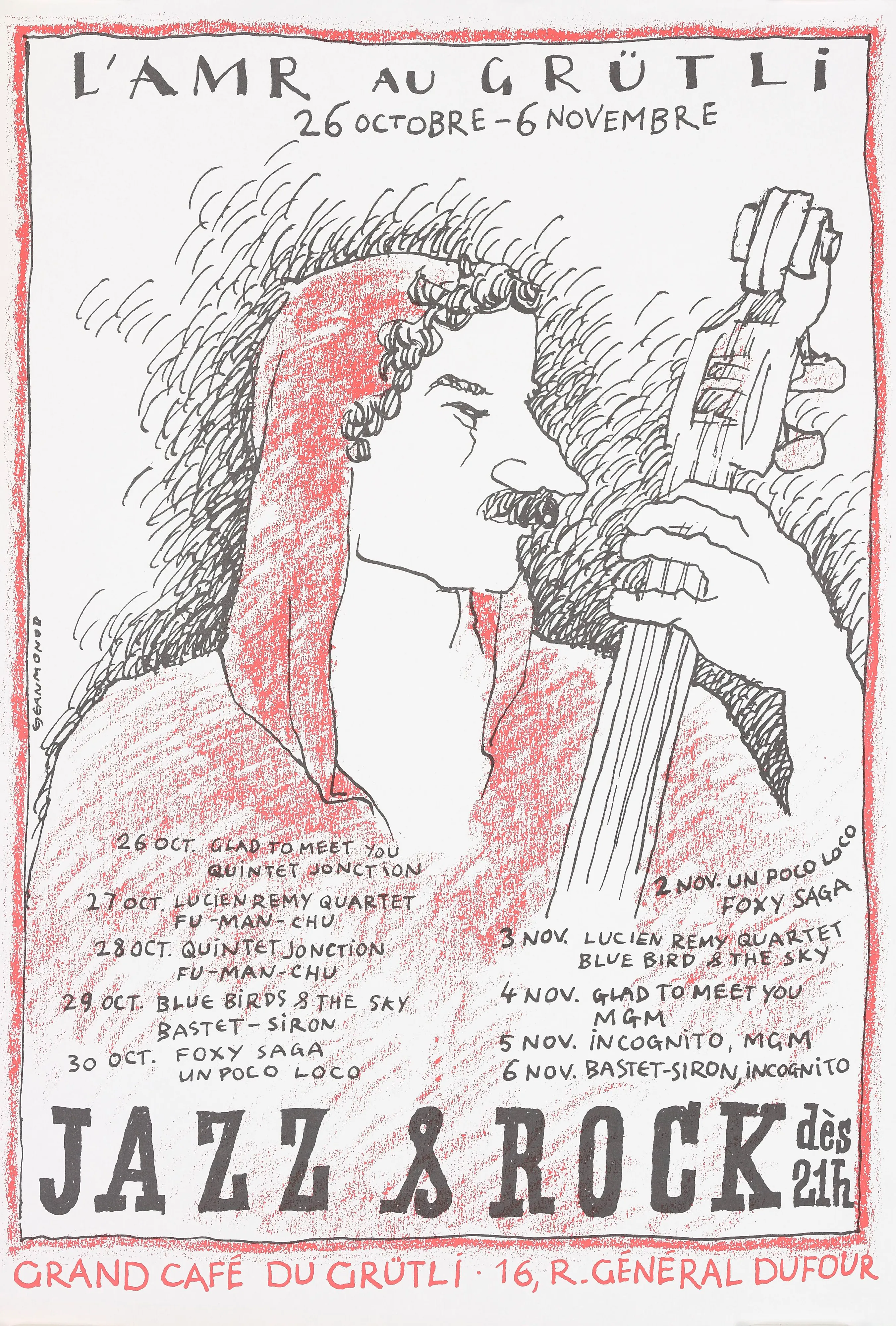 L’AMR au Grütli 26 octobre – 6 novembre