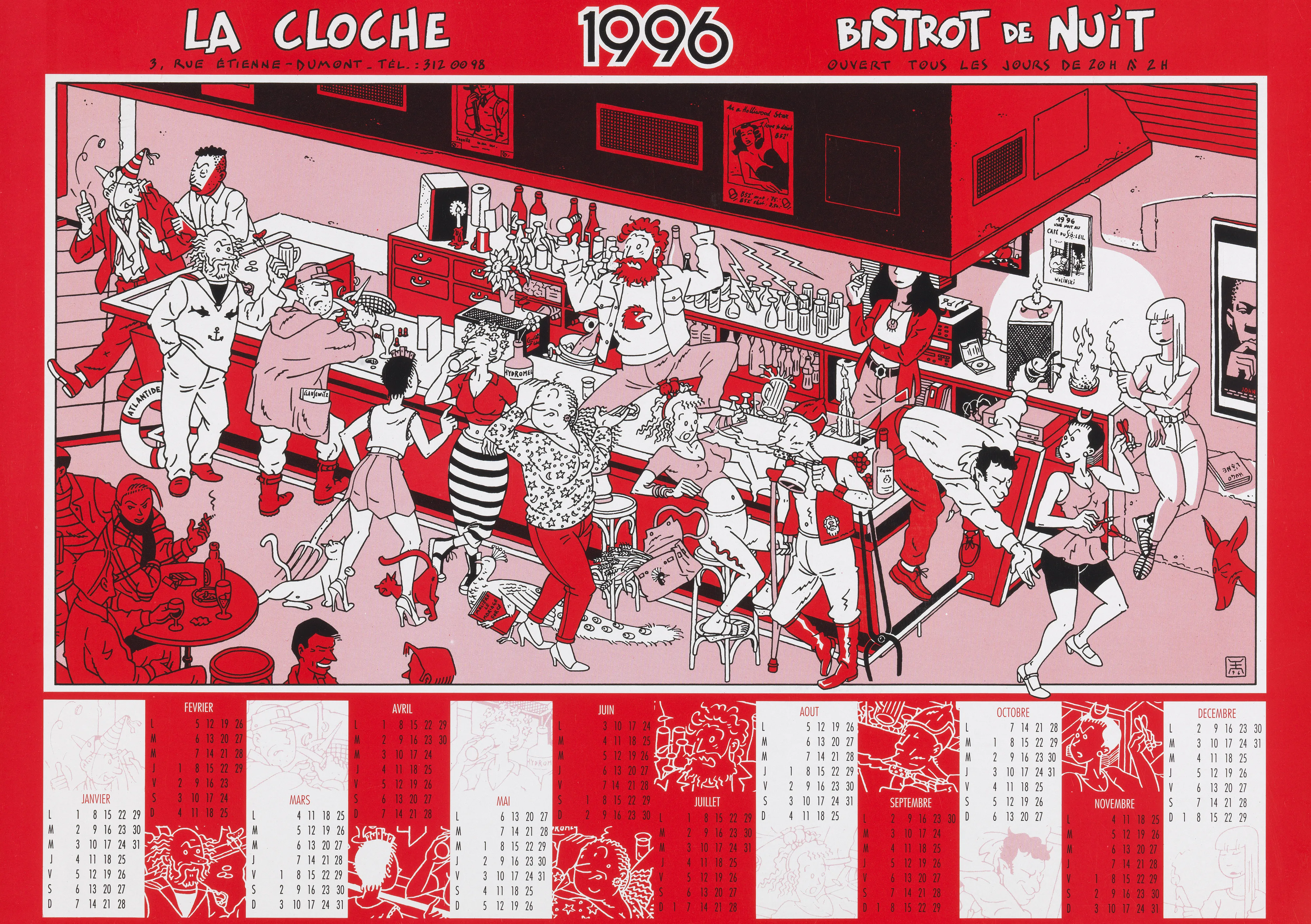 La Cloche 1996 Bistrot de nuit