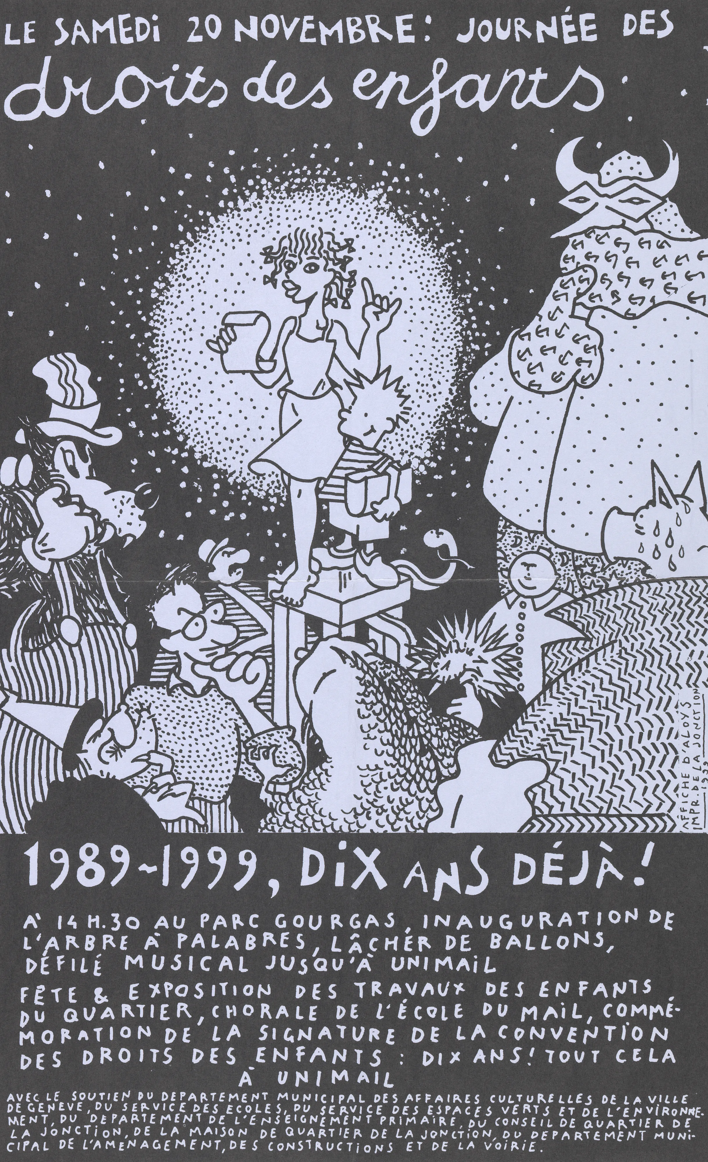Journée des droits des enfants, 1989-1999