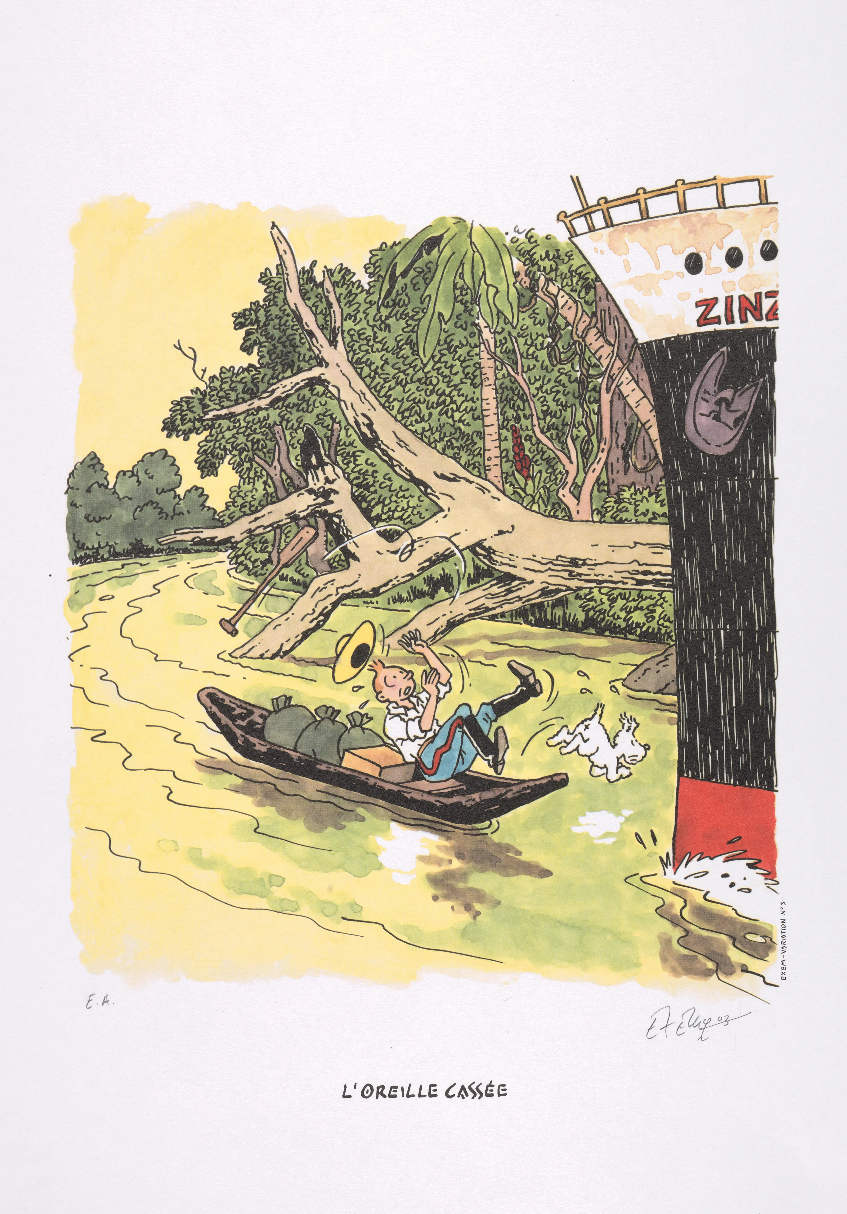 L’oreille cassée