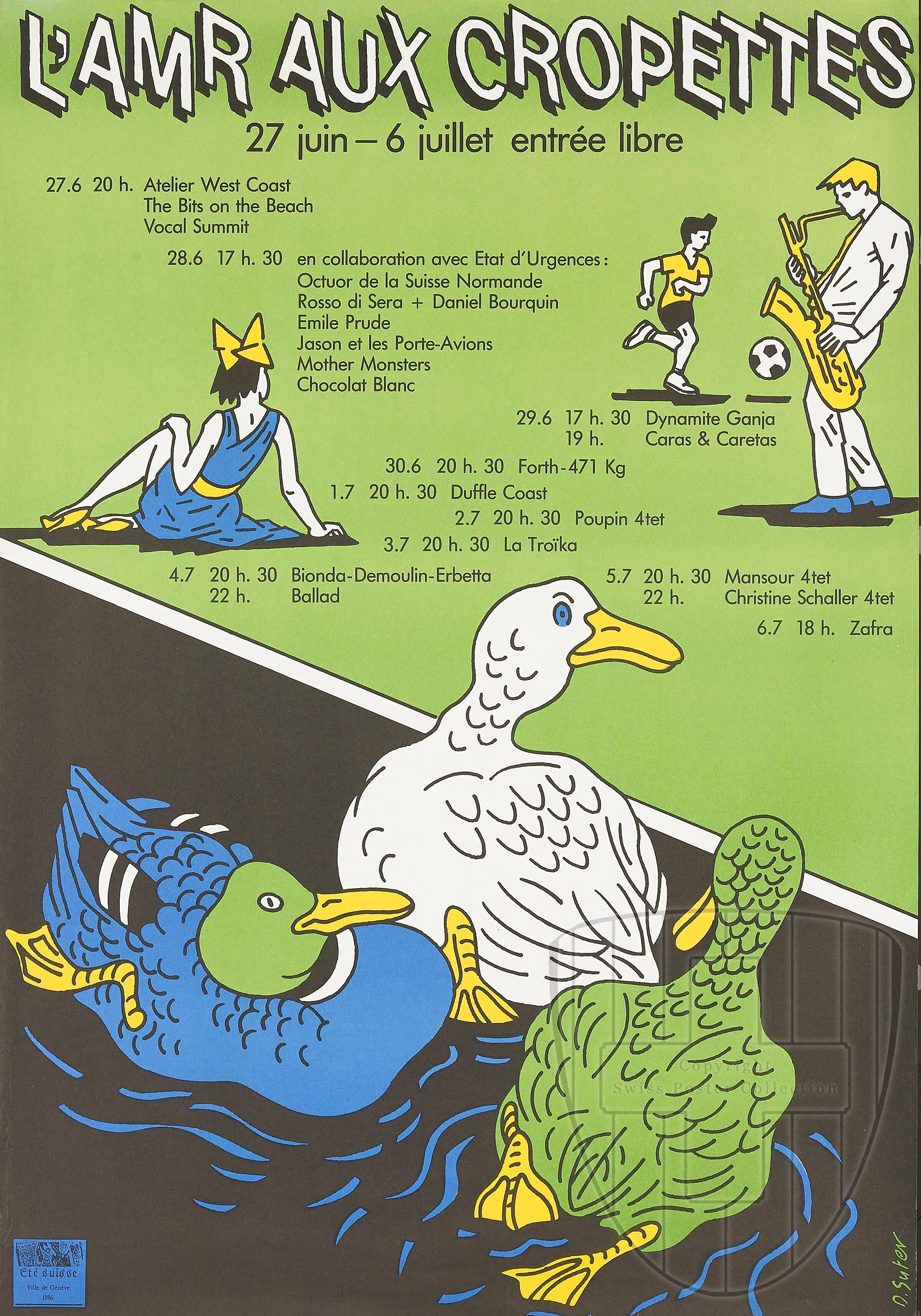 L’AMR aux Cropettes 27 juin – 6 juillet