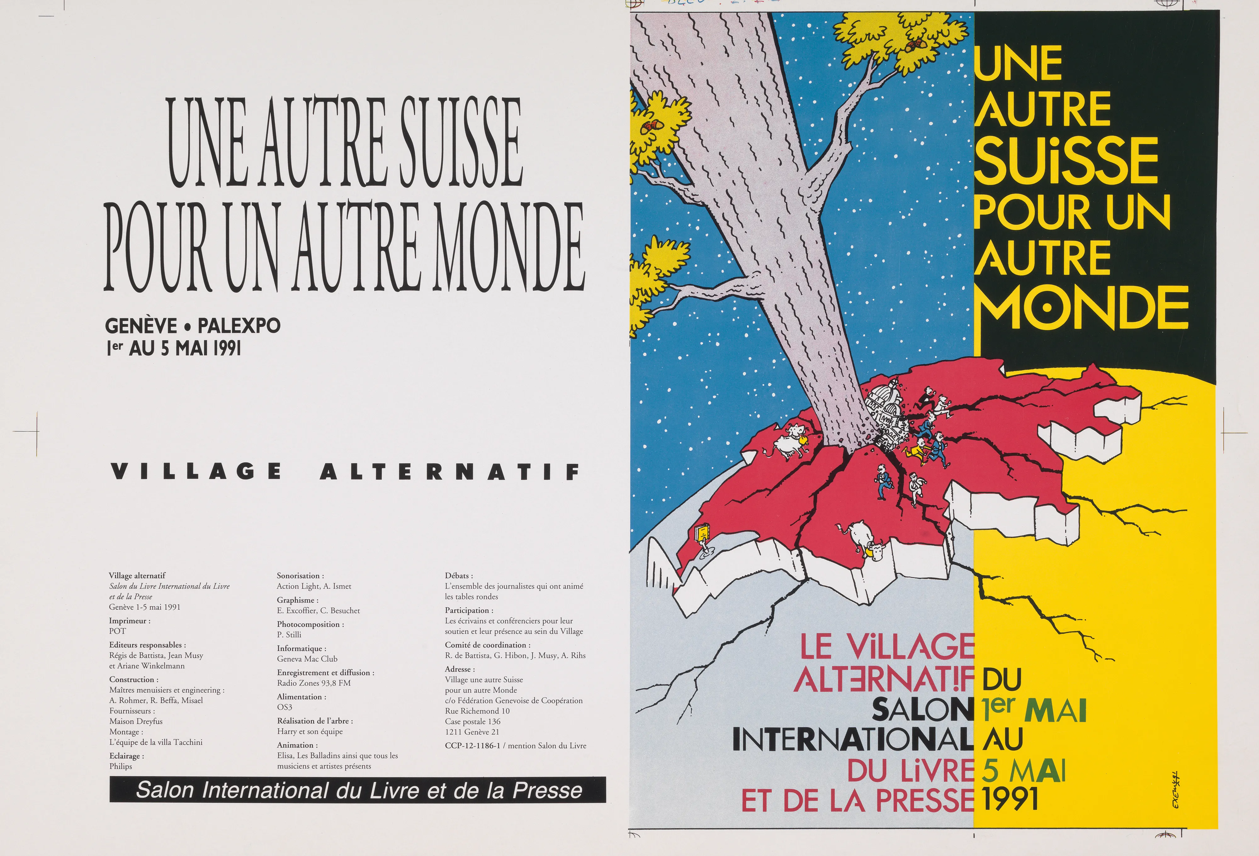 Une autre Suisse pour un autre monde du 1er mai au 5 mai 1991