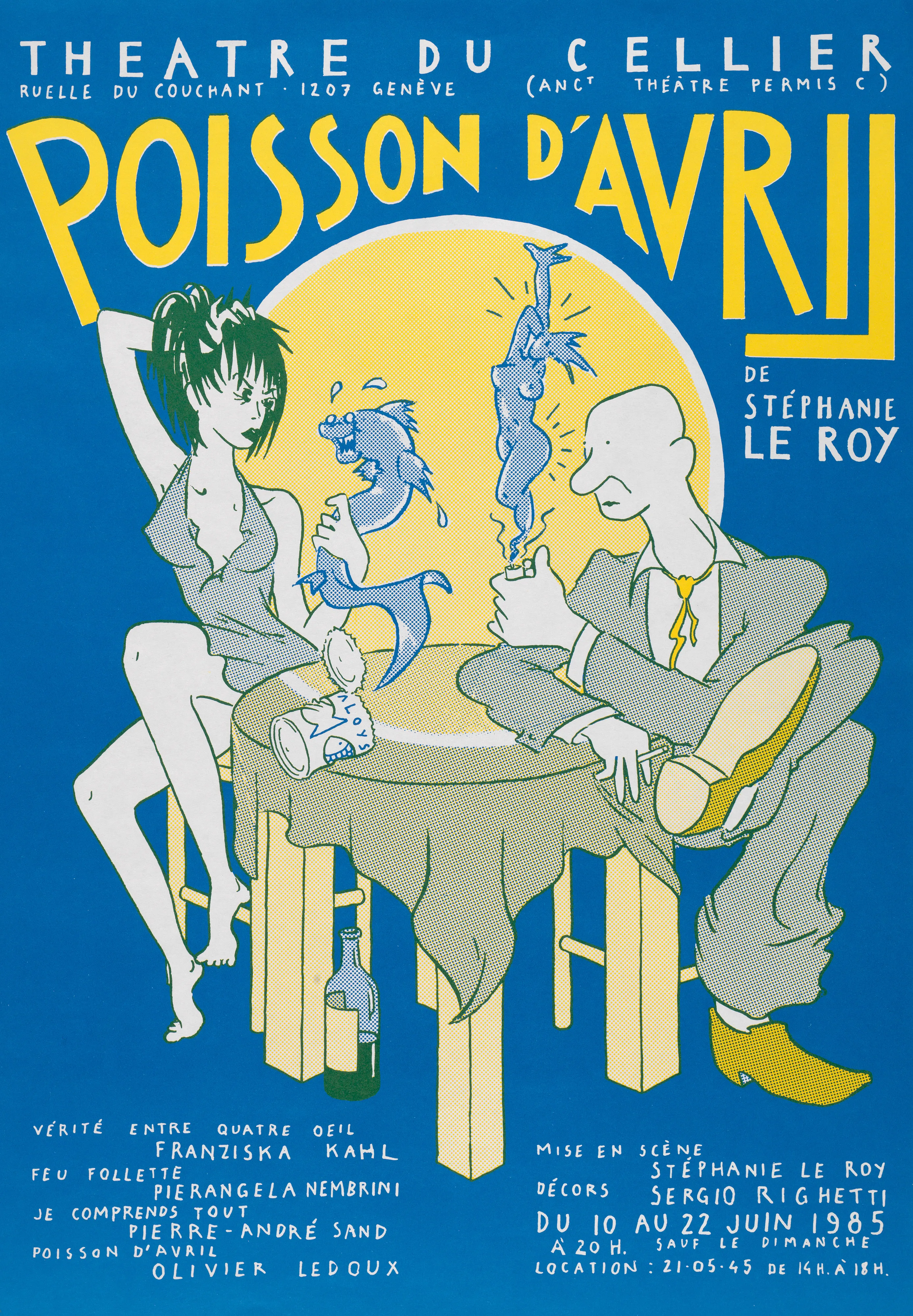 Poisson d’avril, Théâtre du Cellier