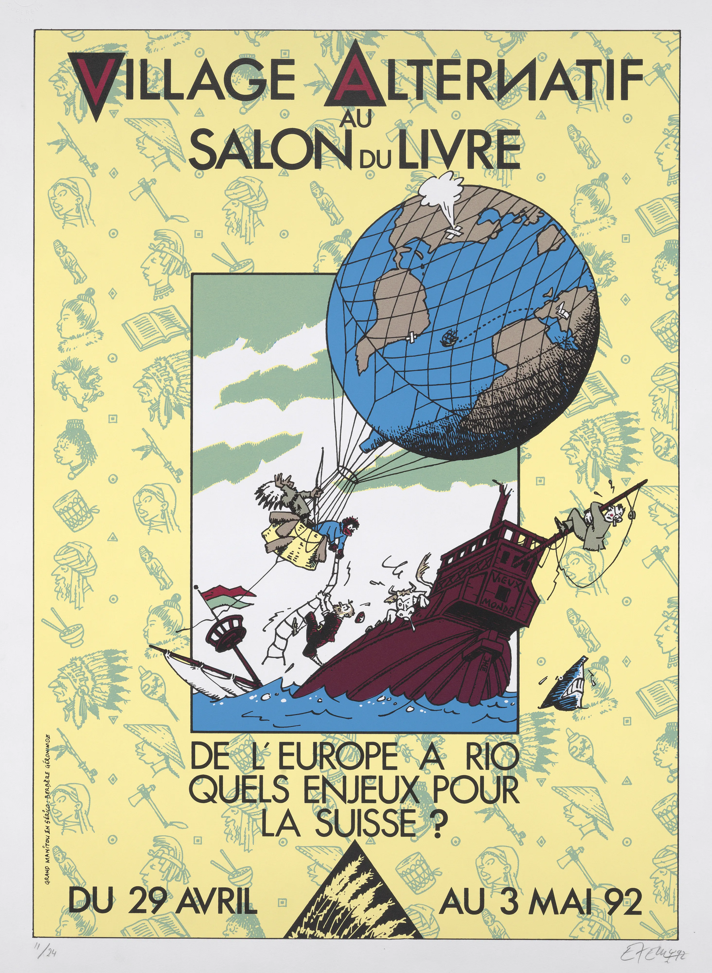Village alternatif au salon du livre de l’Europe à Rio quels enjeux pour la Suisse ?