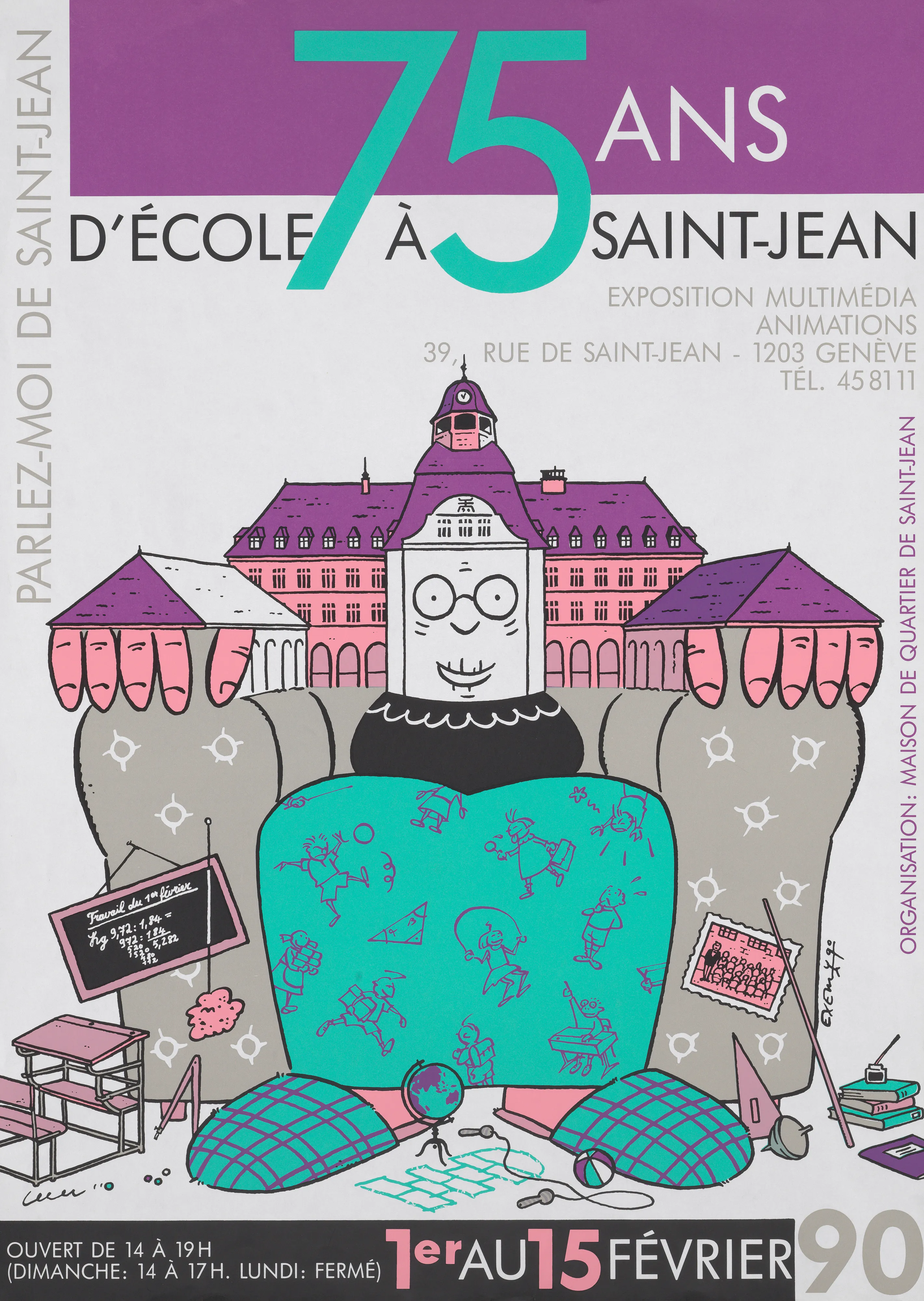 75 ans d’école à Saint-Jean parlez-moi de Saint-Jean 1er au 15 février 90