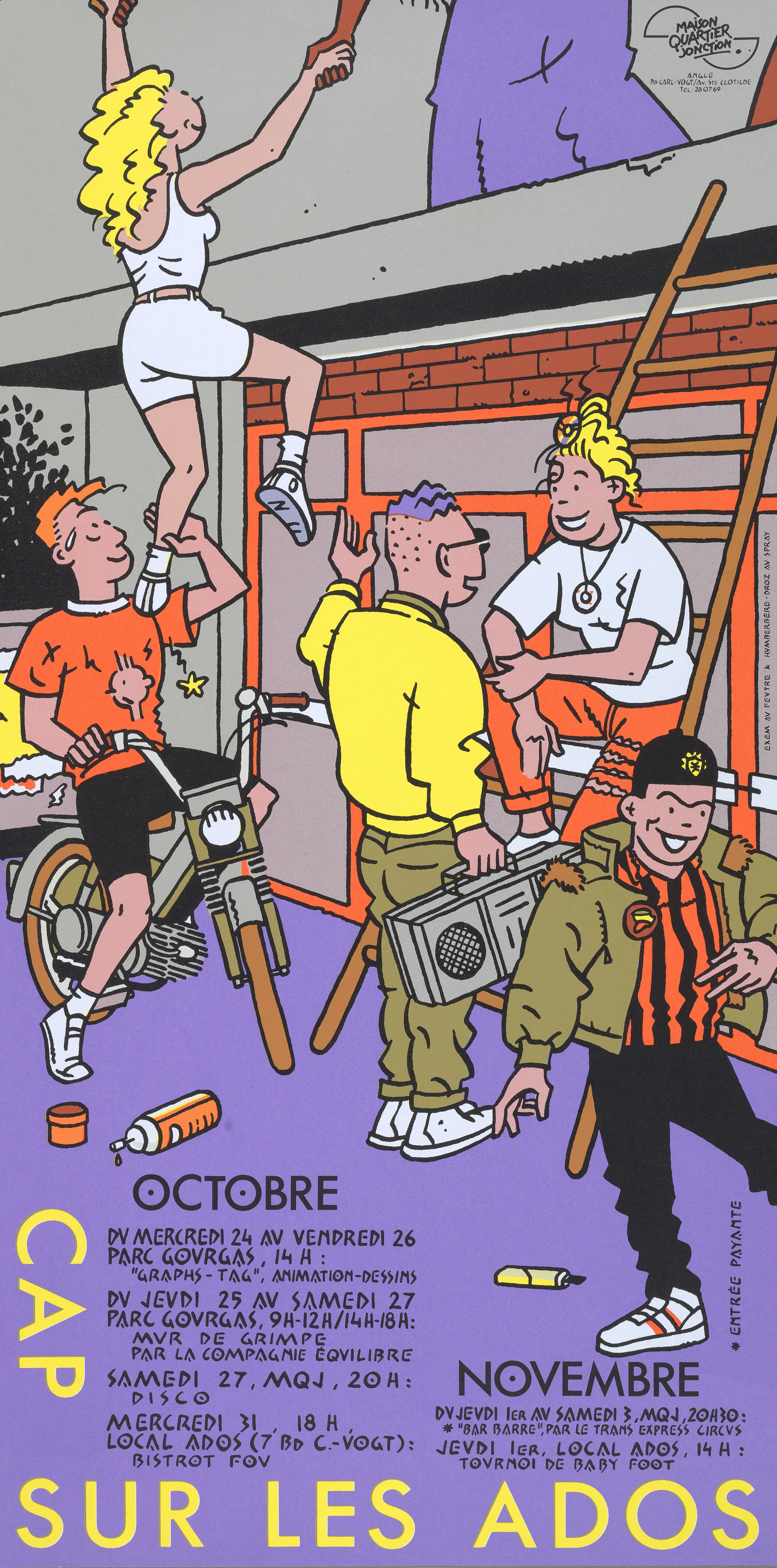 Cap sur les ados octobre