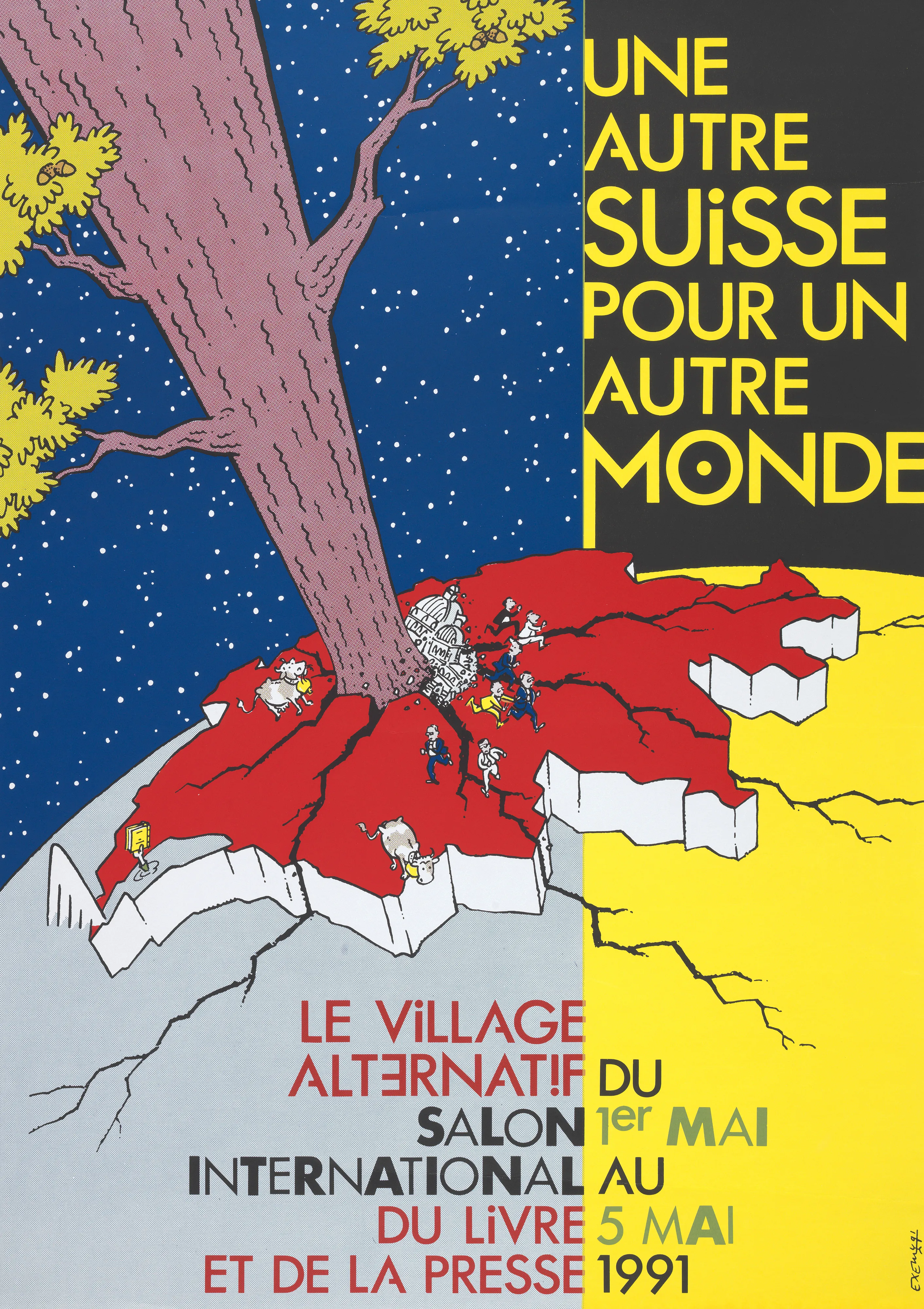 Une autre Suisse pour un autre monde le village alternatif du salon 1er mai
