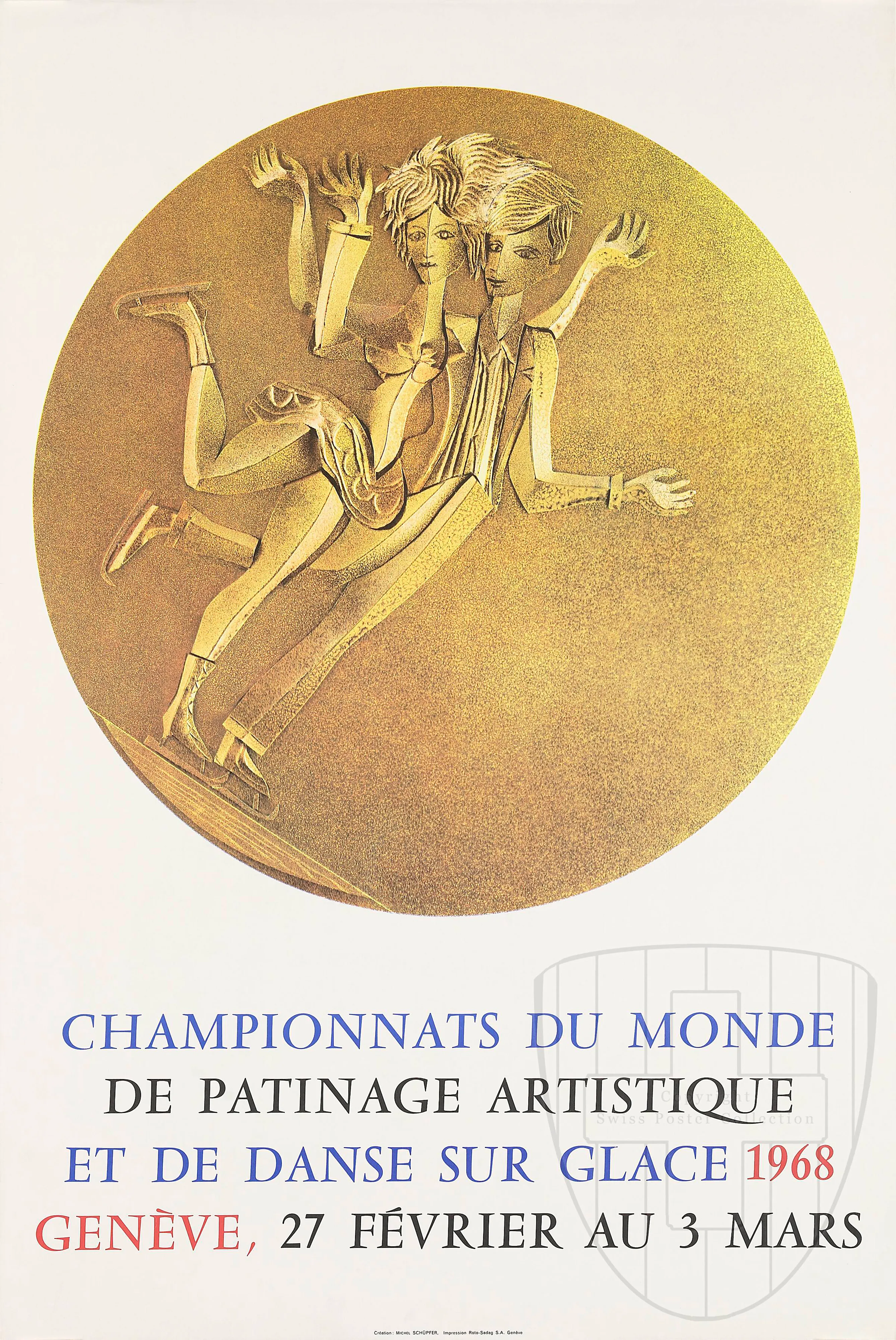 Championnats du monde de patinage artistique et de danse sur glace 1968, Genève