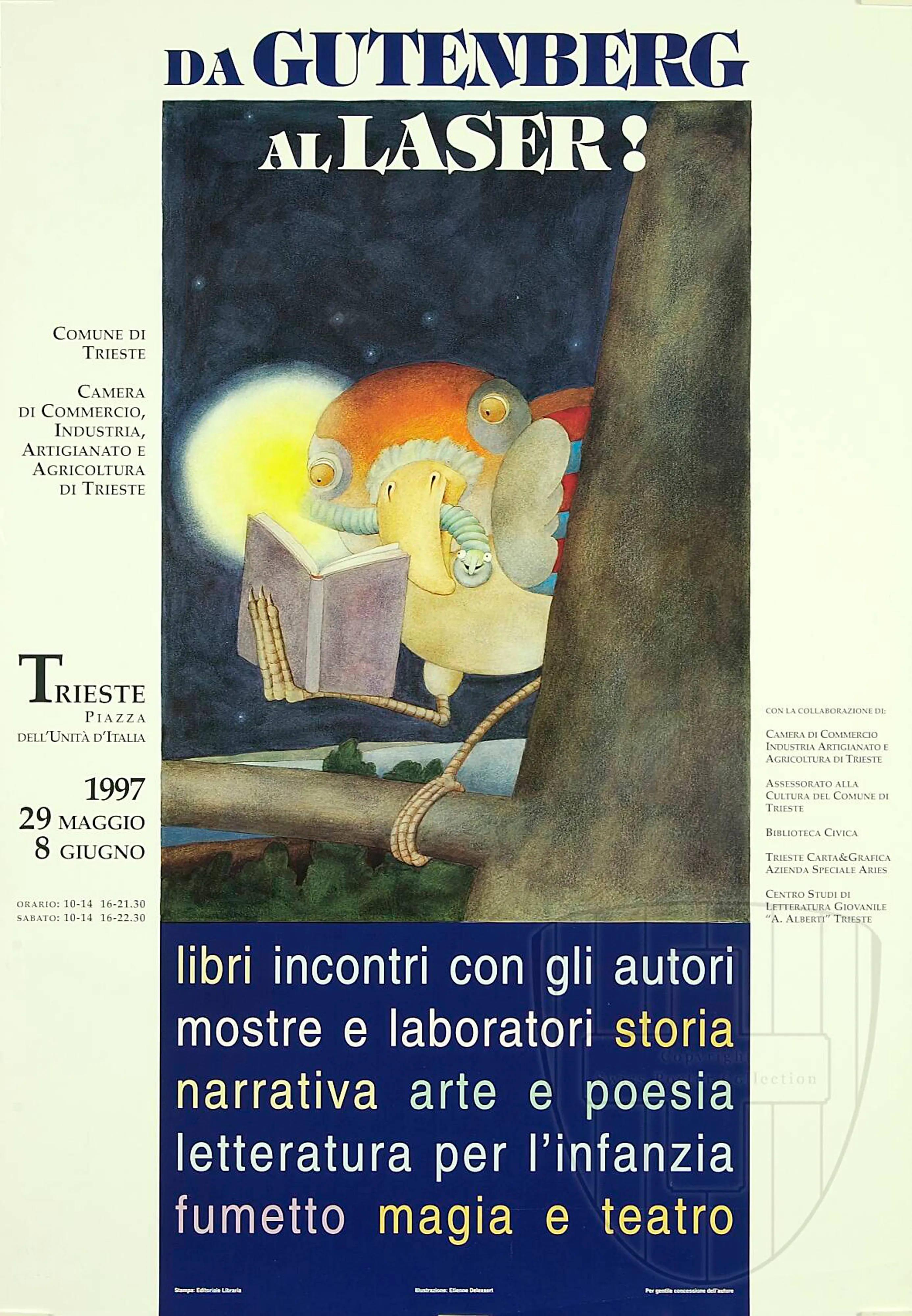 Da Gutenberg al laser !, Piazza dell’Unità d’Italia