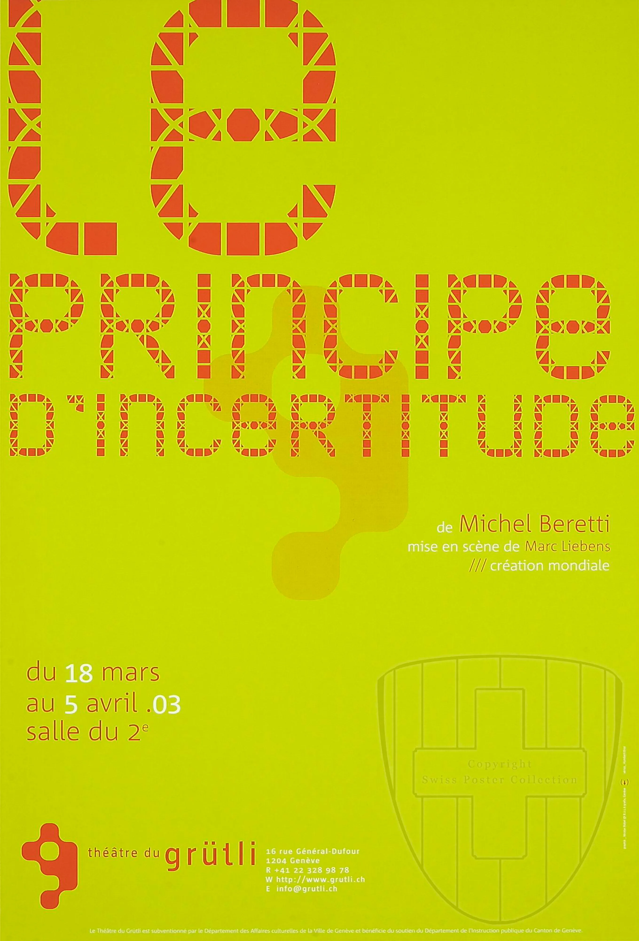 Le principe d’incertitude