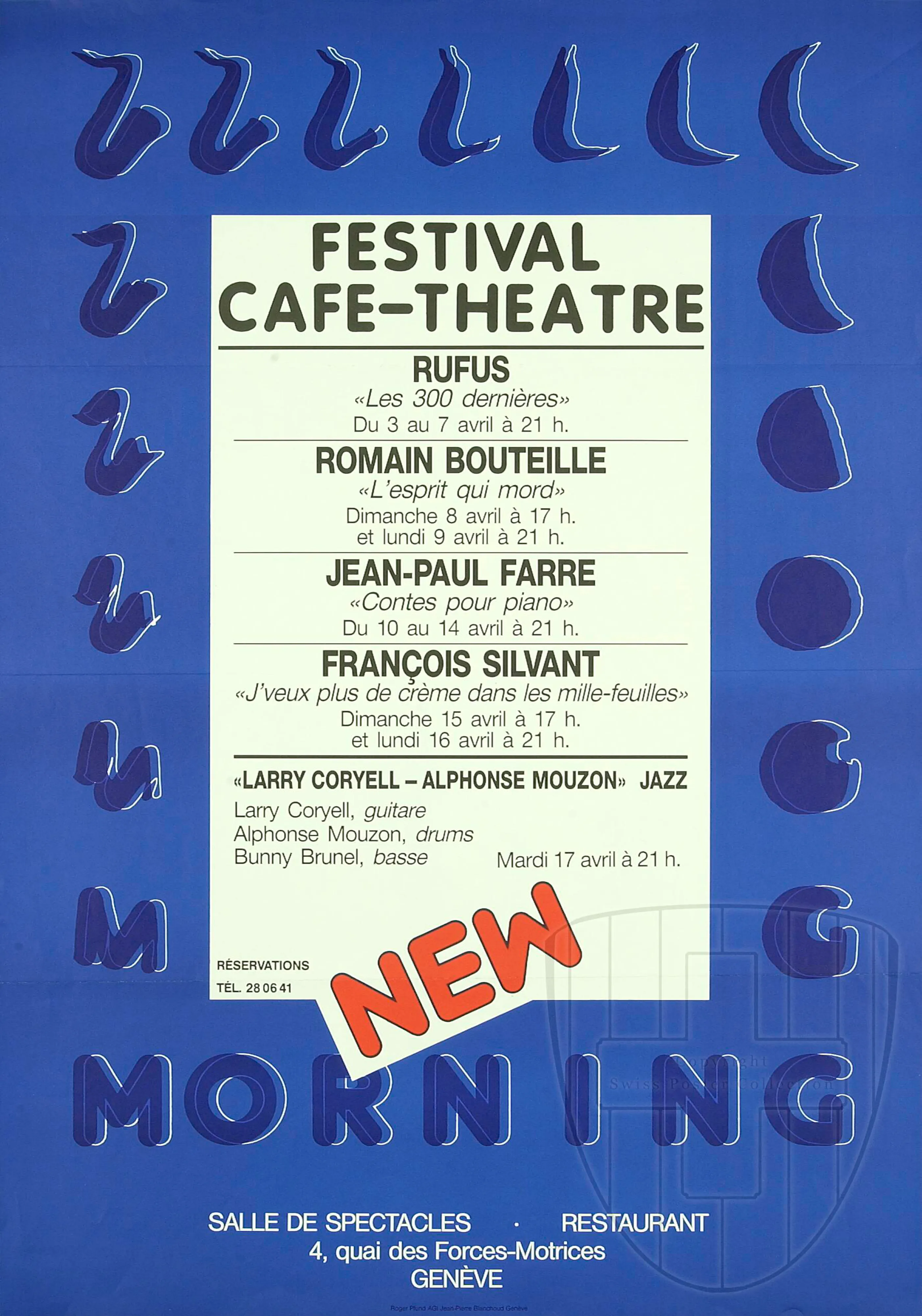 Festival Café-théâtre, Rufus