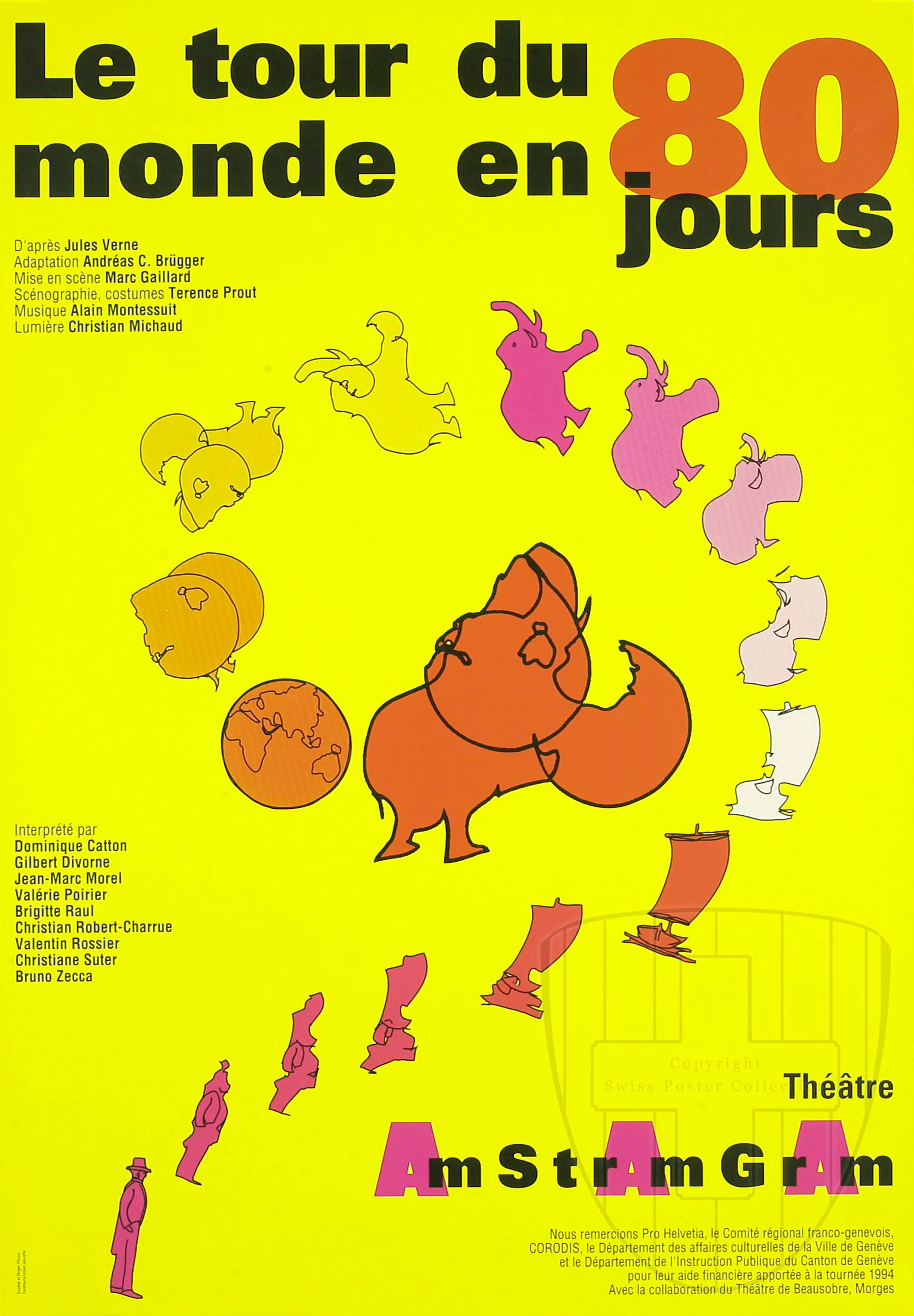 Le tour du monde en 80 jours, d’après Jules Verne