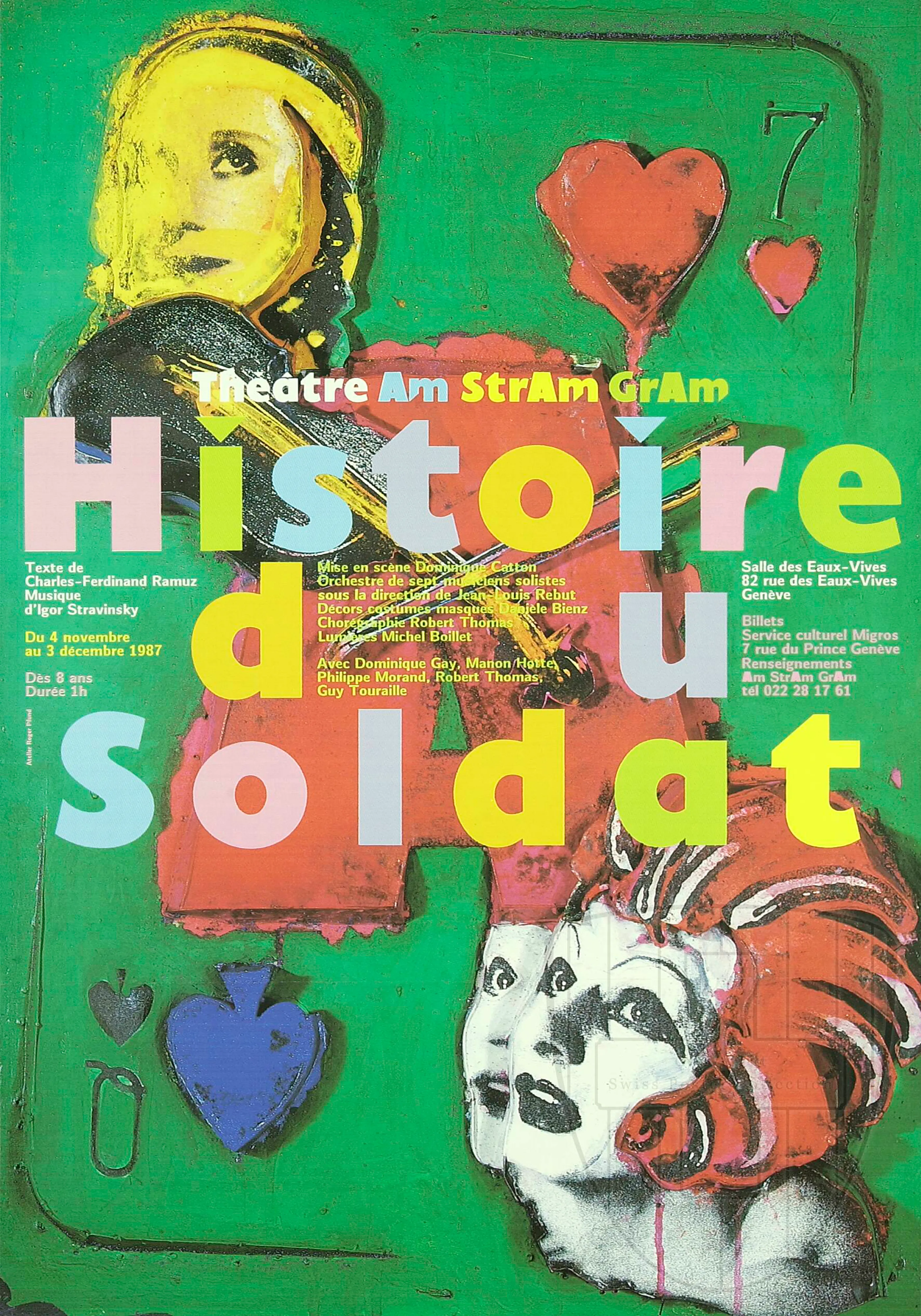 Histoire du Soldat, Texte de Charles-Ferdinand Ramuz