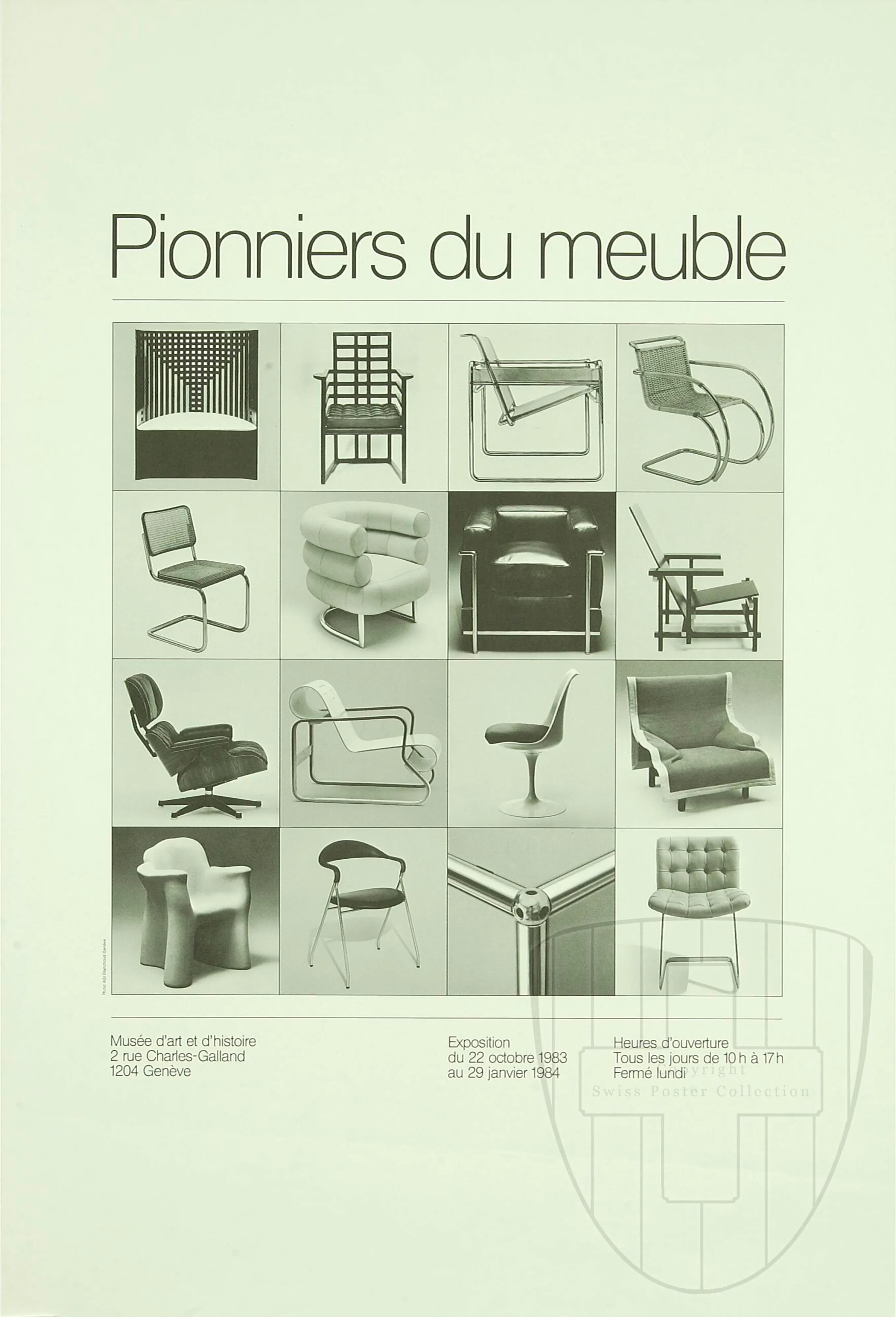 Pionniers du meuble, Musée d’art et d’histoire