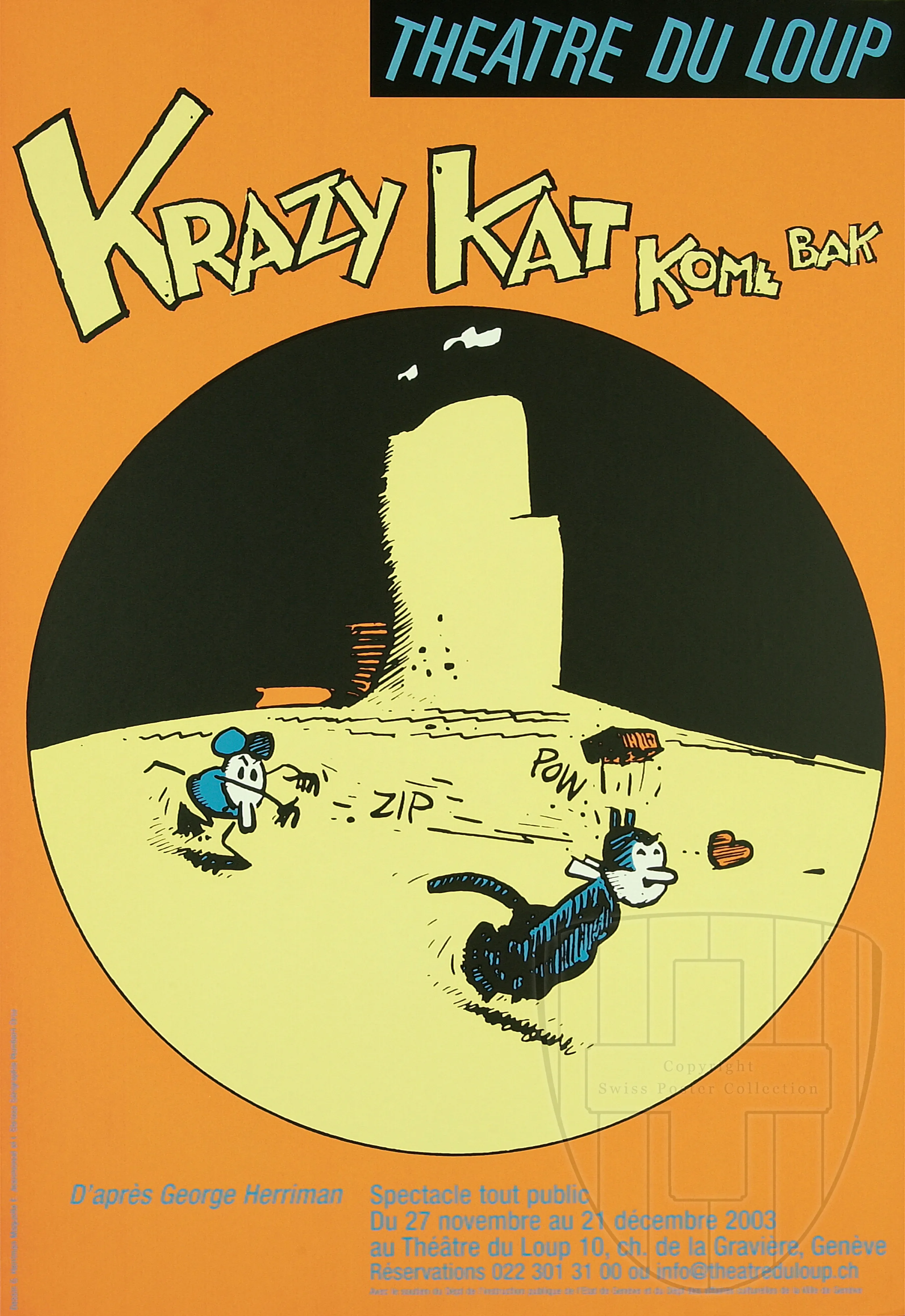 Krazy kat kome bak