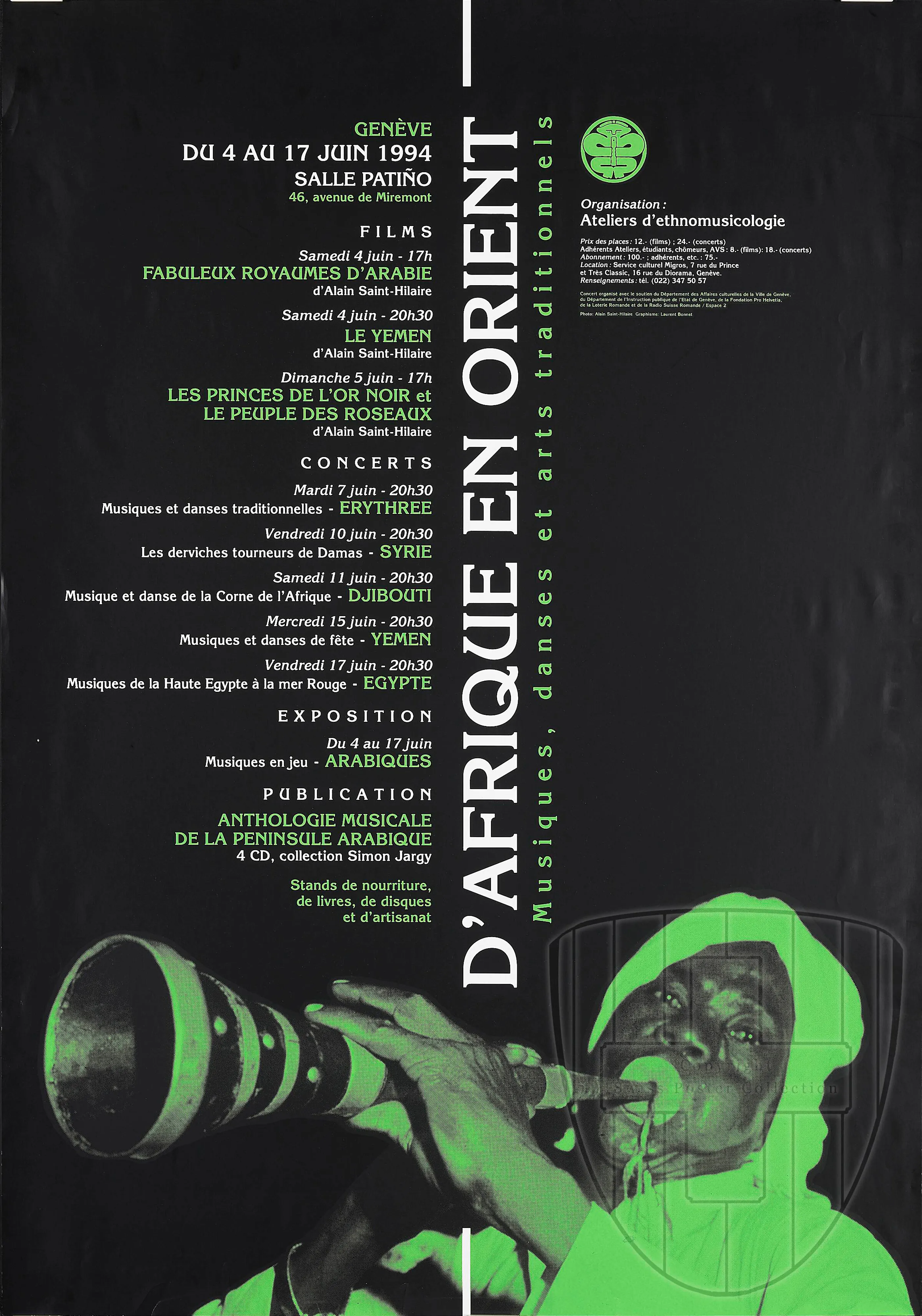 D’Afrique en Orient, Musiques