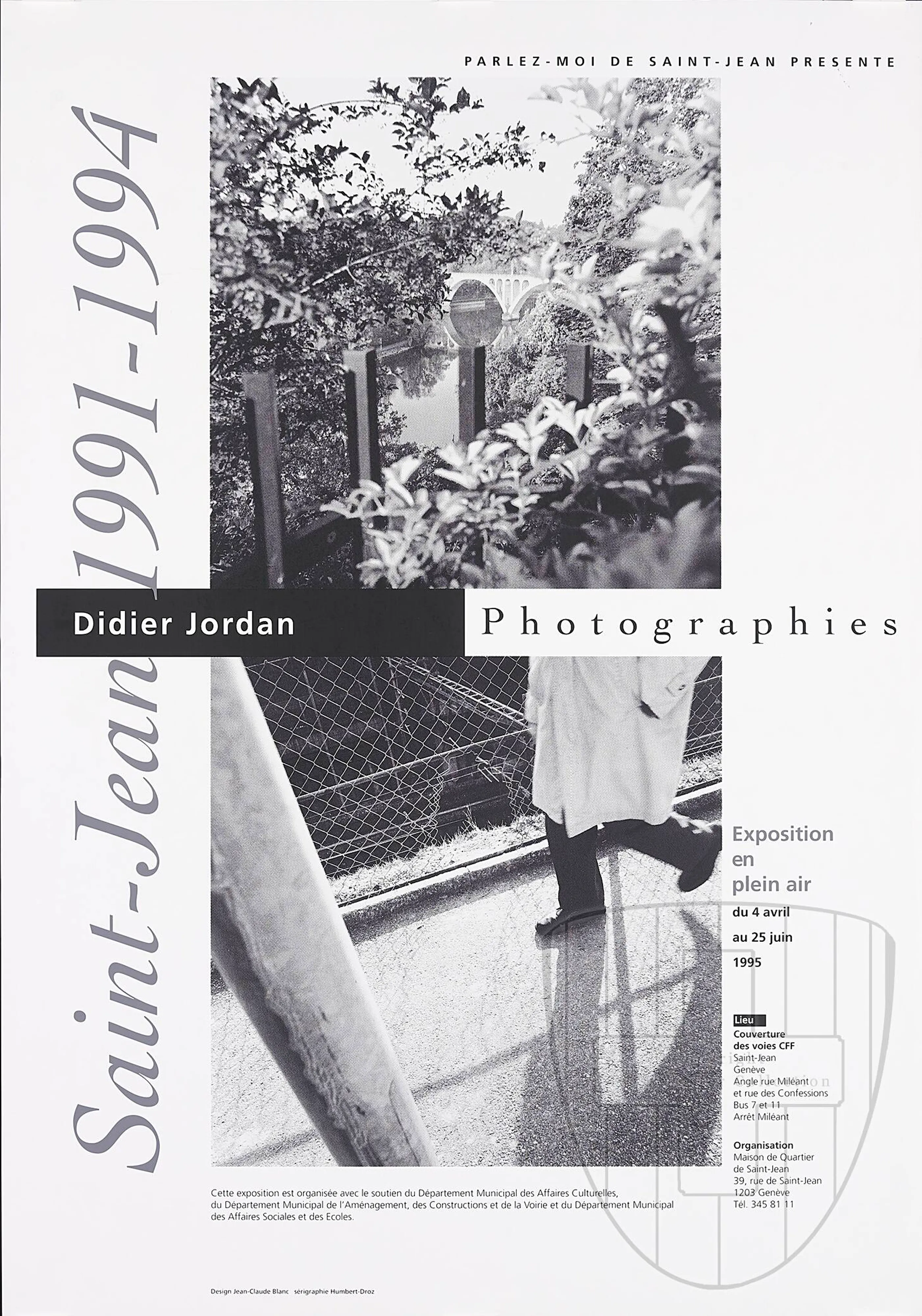 Parlez-moi de Saint-Jean présente Didier Jordan, Photographies