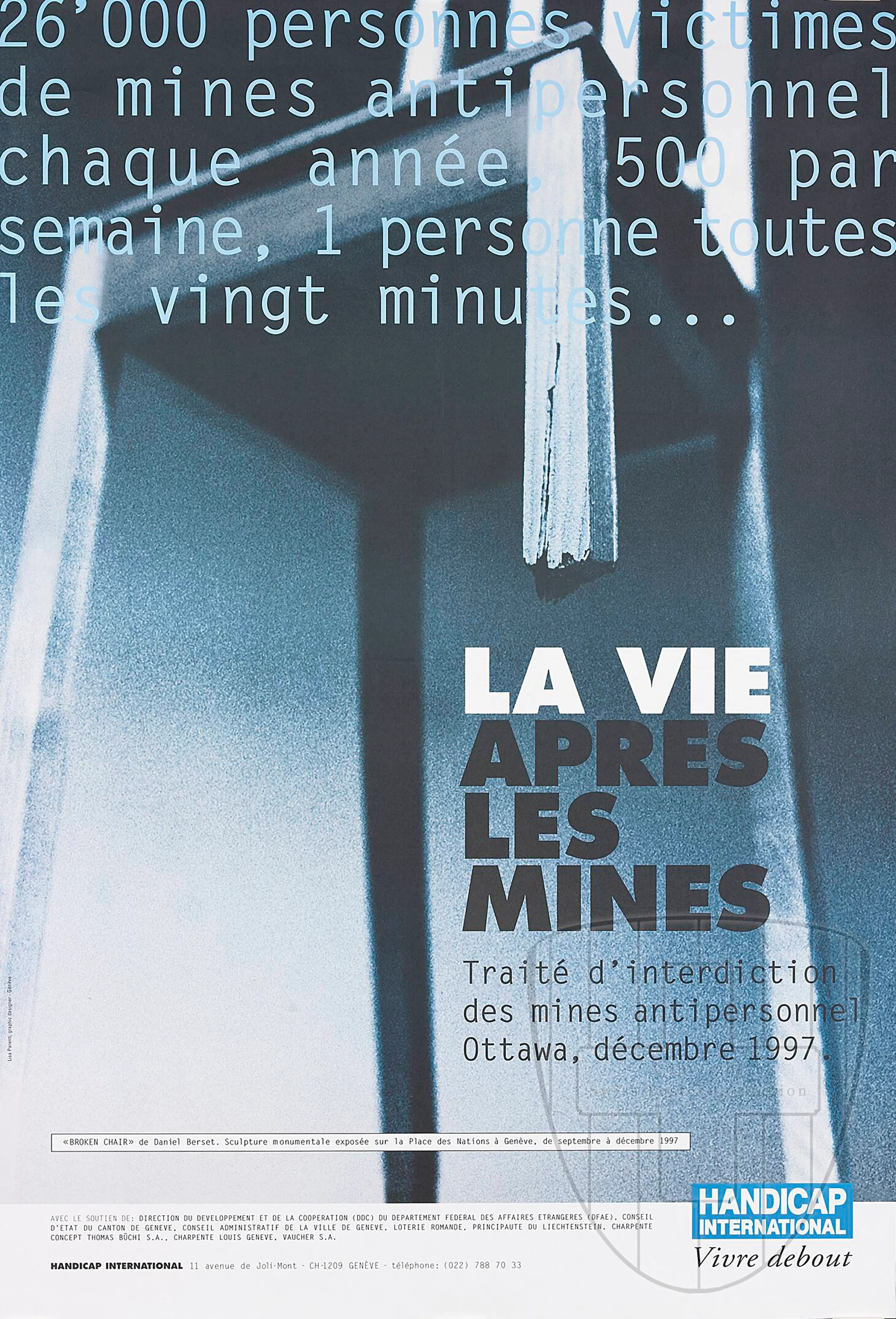La vie après les mines, 26’000 personnes victimes de mines antipersonnel chaque année