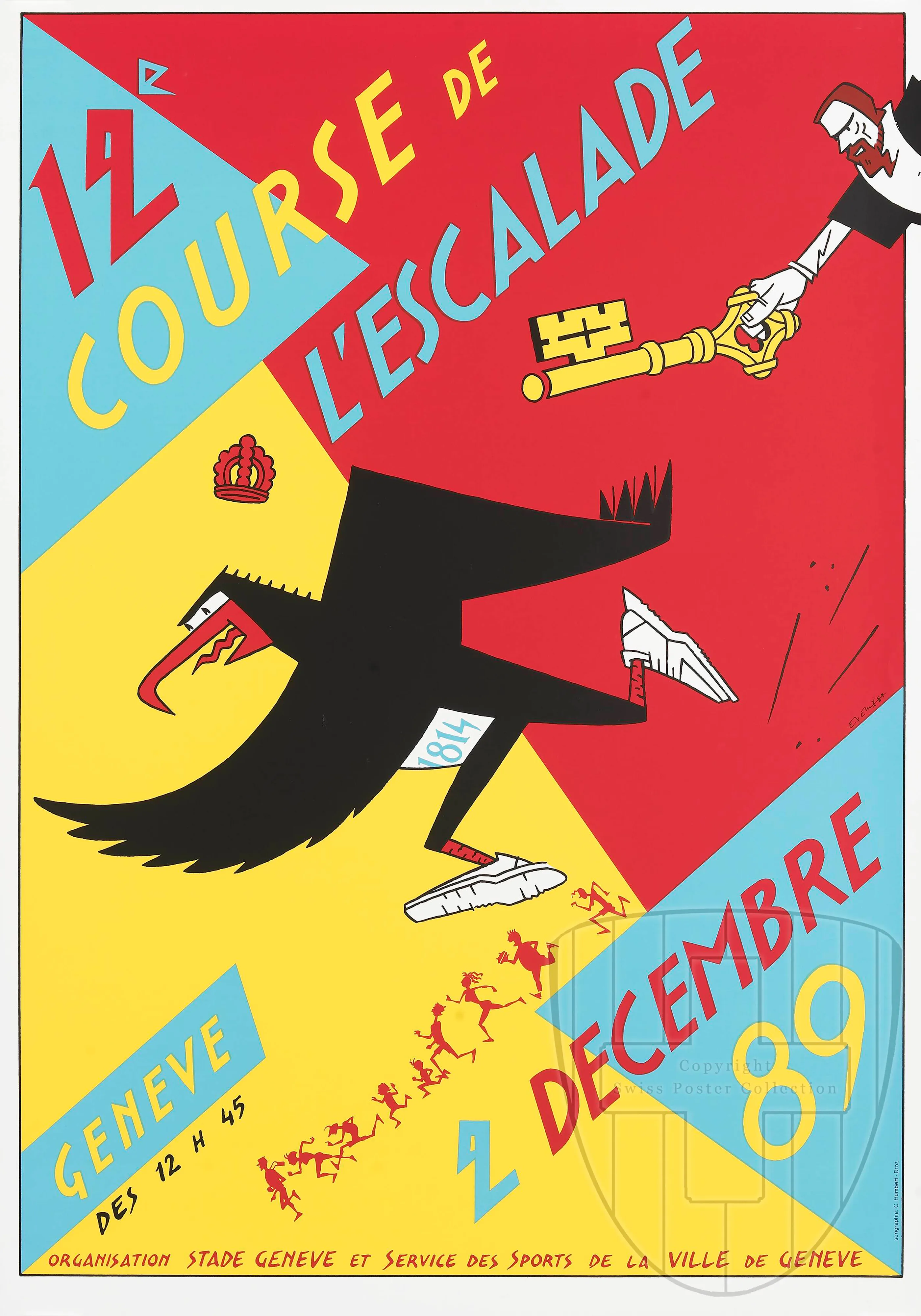 12e course de l’Escalade Genève dès 12h45 2 décembre 89