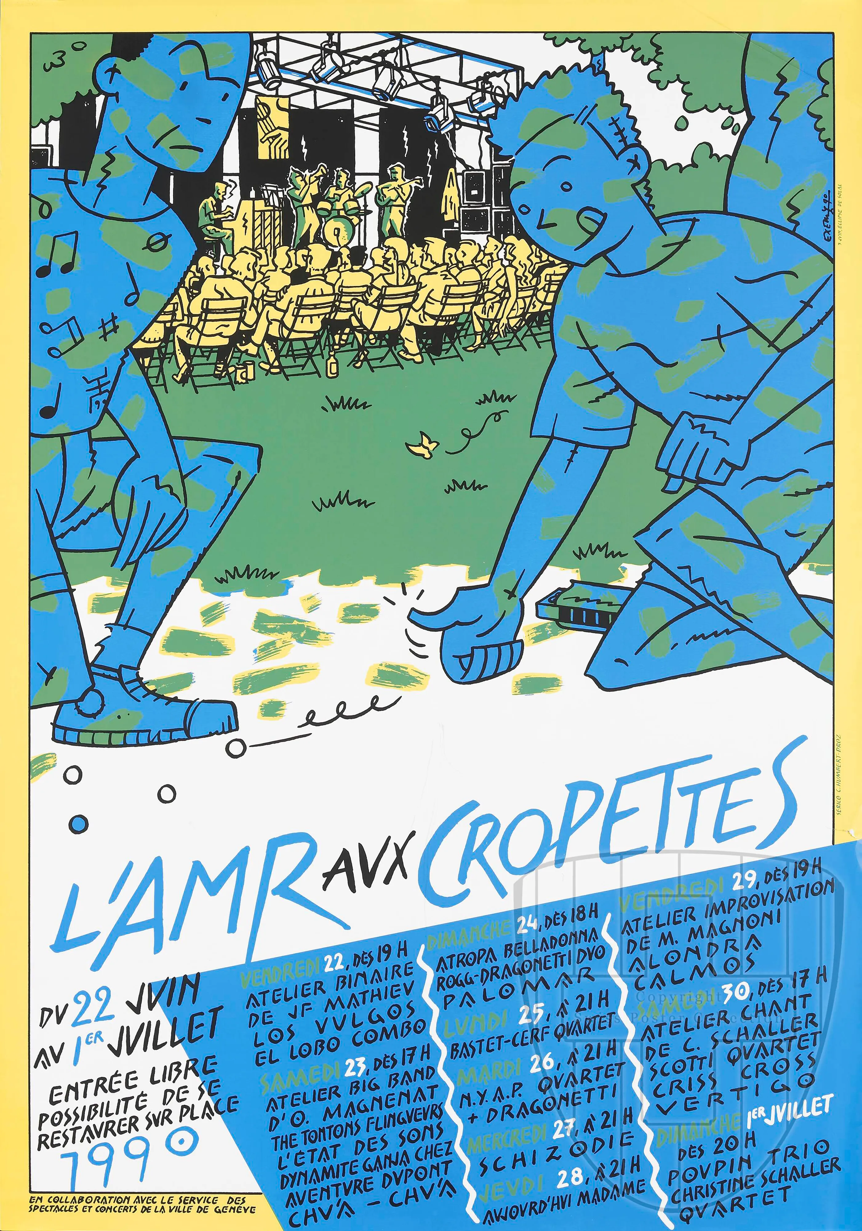 L’AMR aux Cropettes du 22 juin au 1er juillet