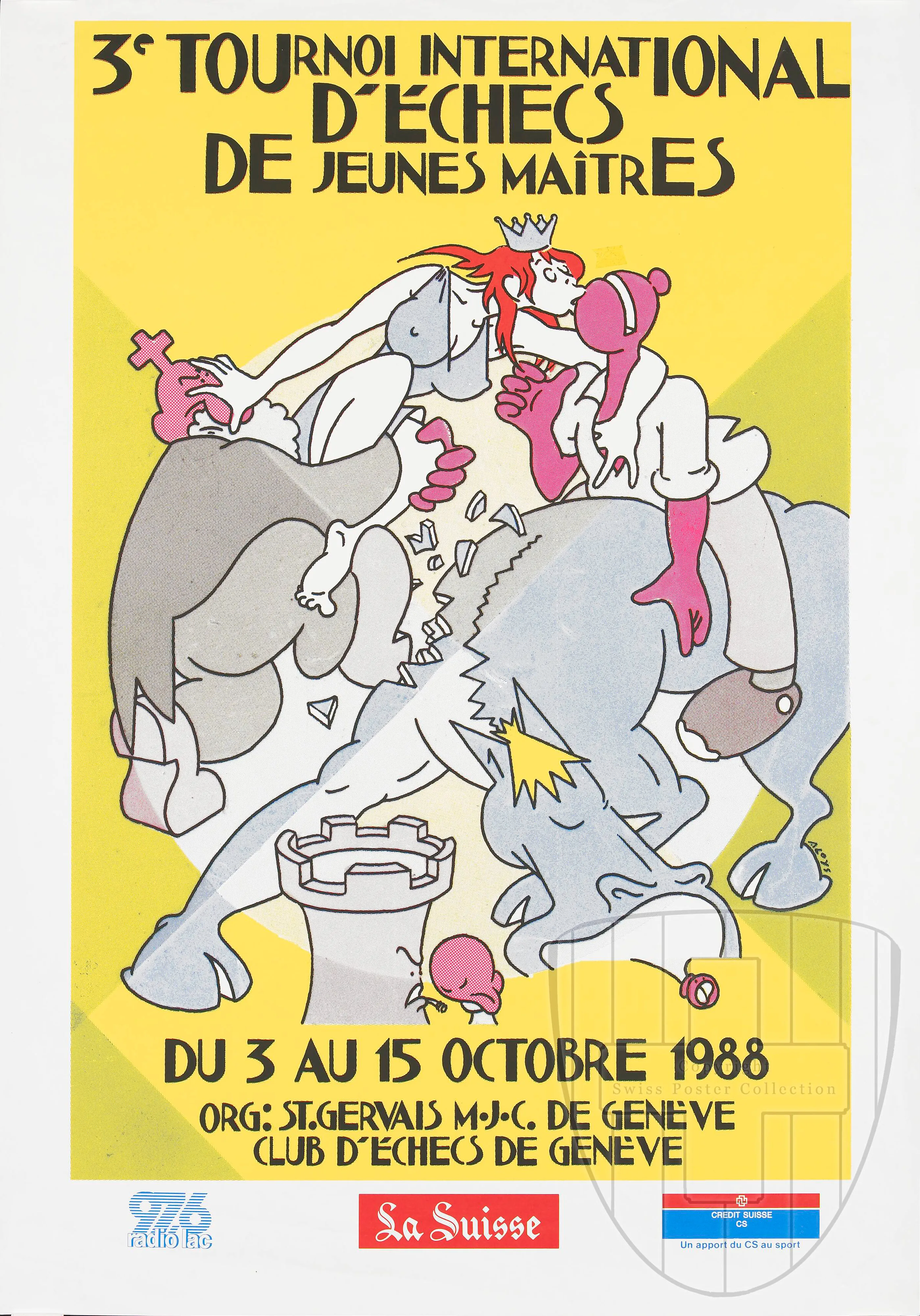 3e tournoi international d’échecs de jeunes maîtres du 3 au 15 octobre 1988