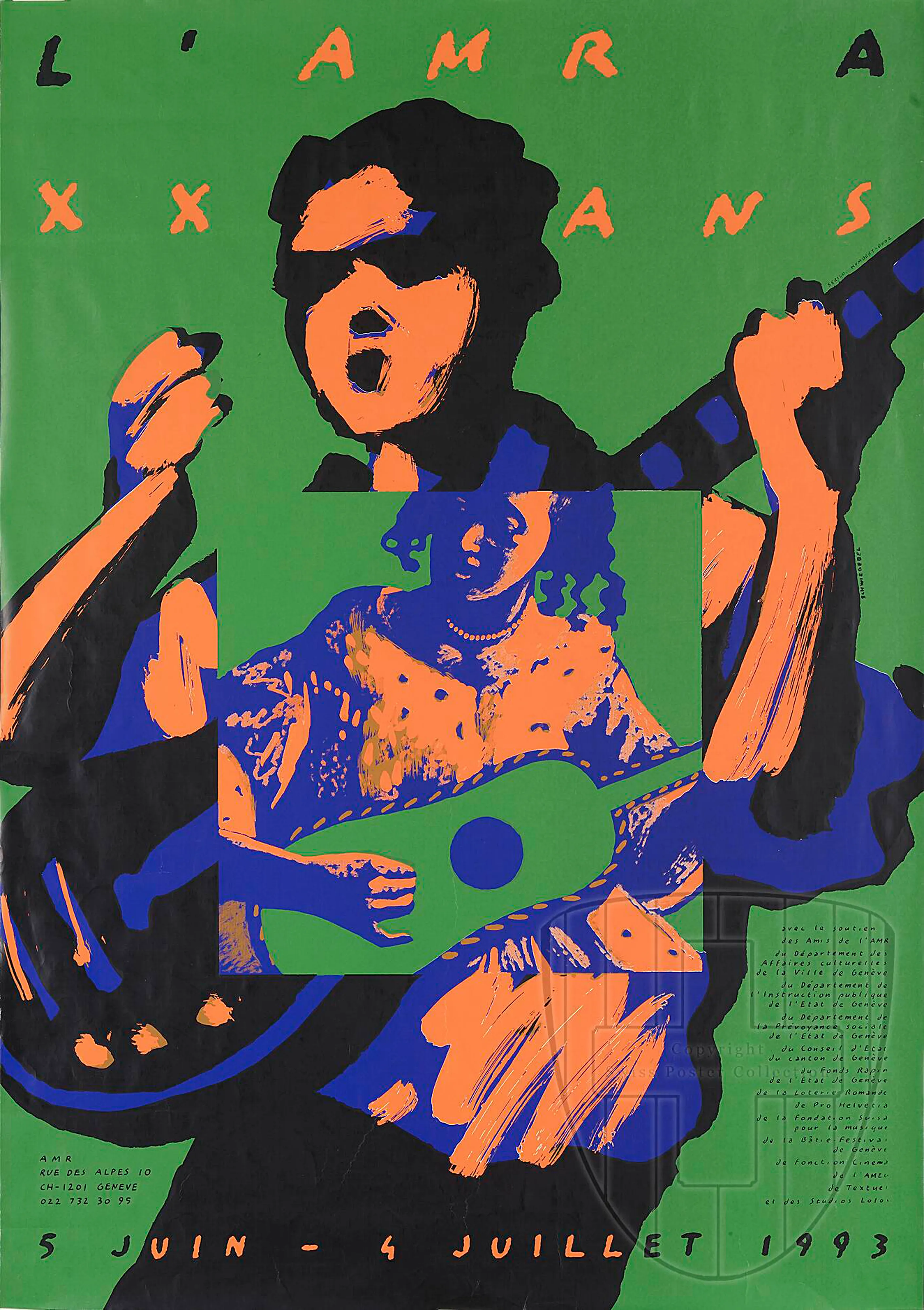 L’AMR a XX ans 5 juin – 4 juillet 1993
