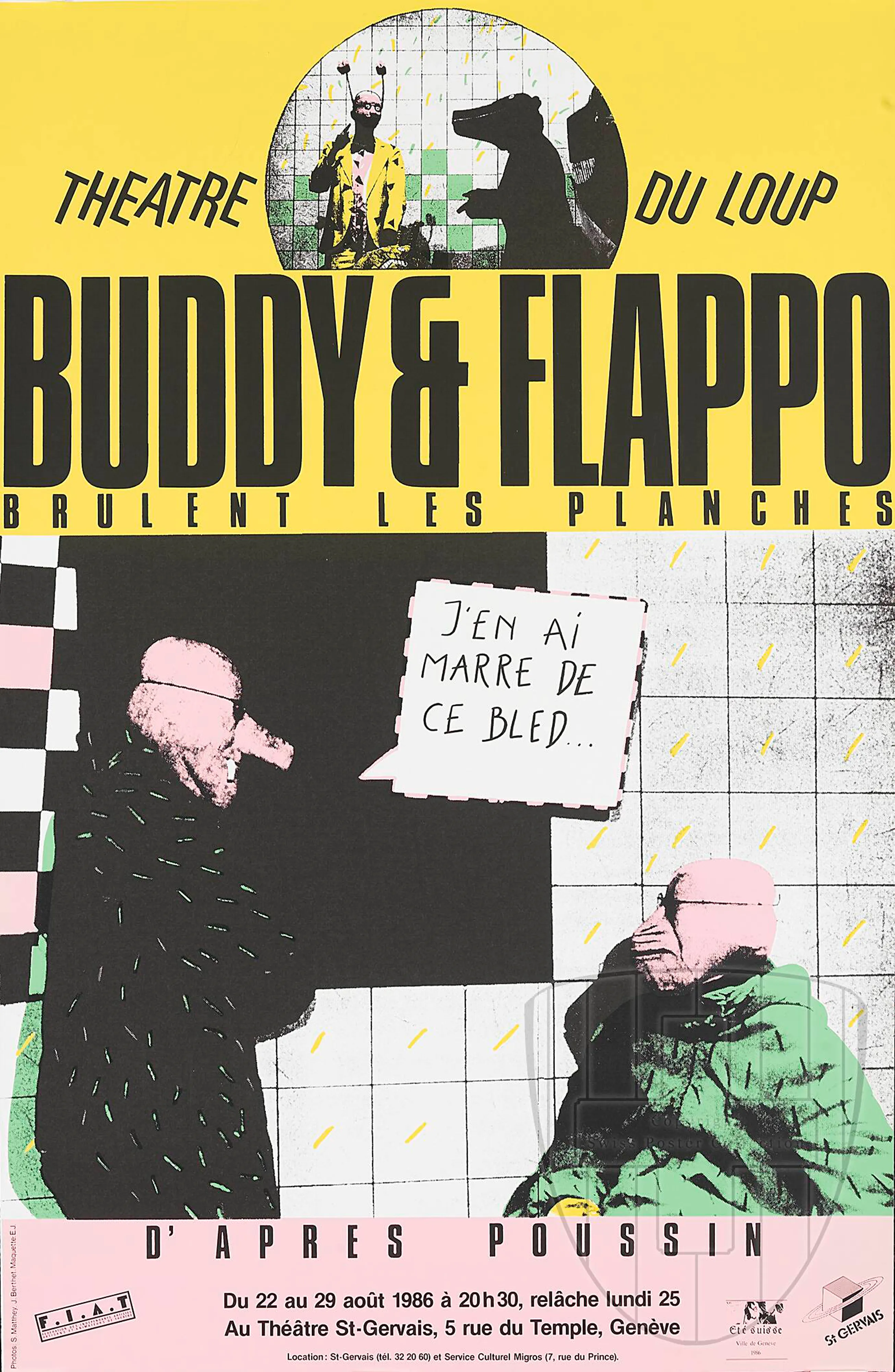 Théâtre du Loup Buddy & Flappo brûlent les planches d’après Poussin