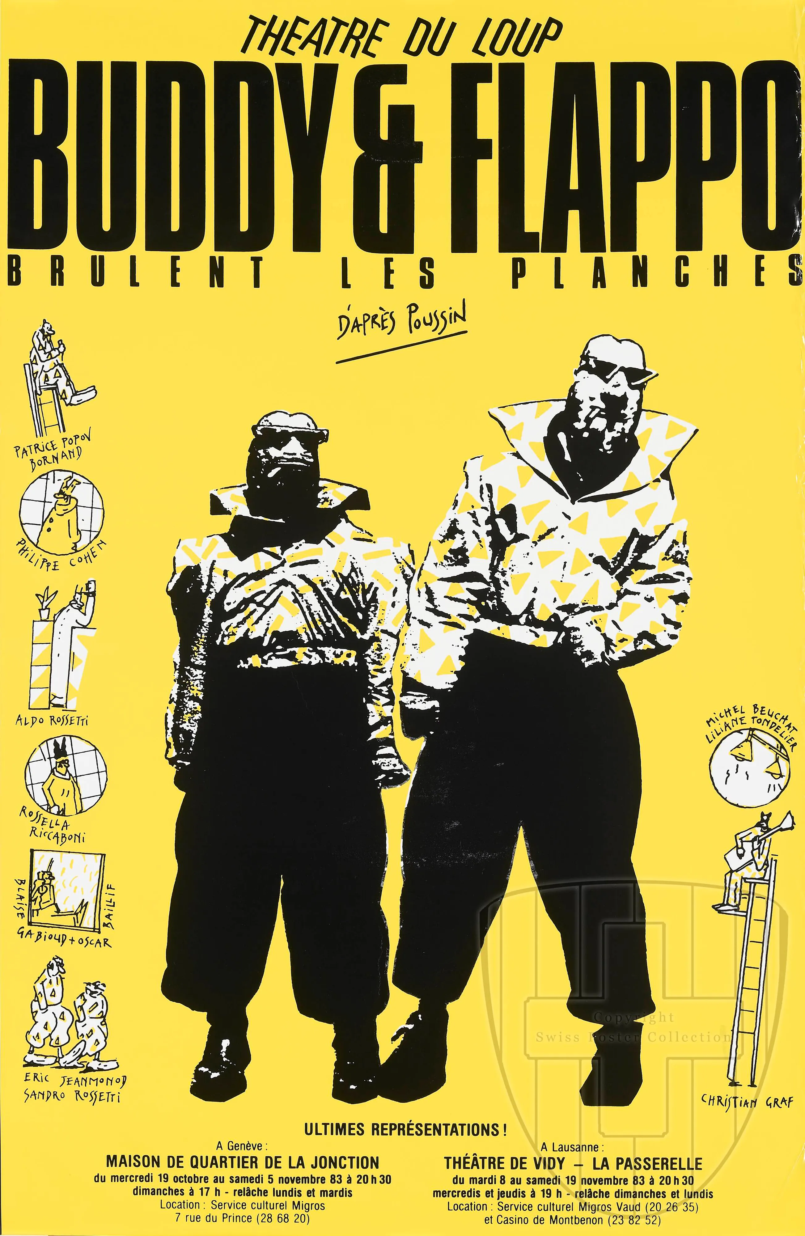 Théâtre du loup Buddy & Flappo brûlent les planches d’après Poussin