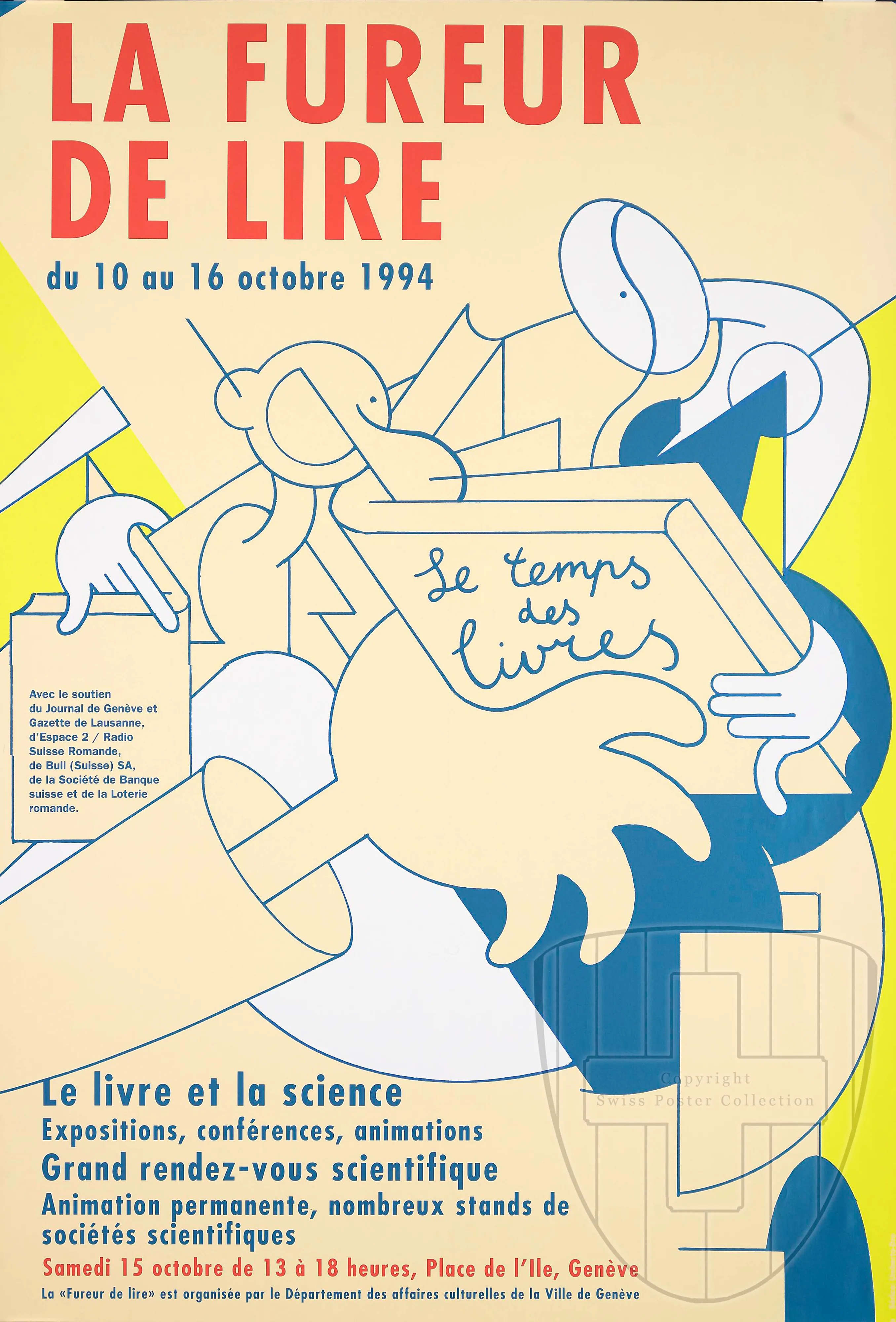 La fureur de lire du 10 au 16 octobre 1994 Le temps des livres