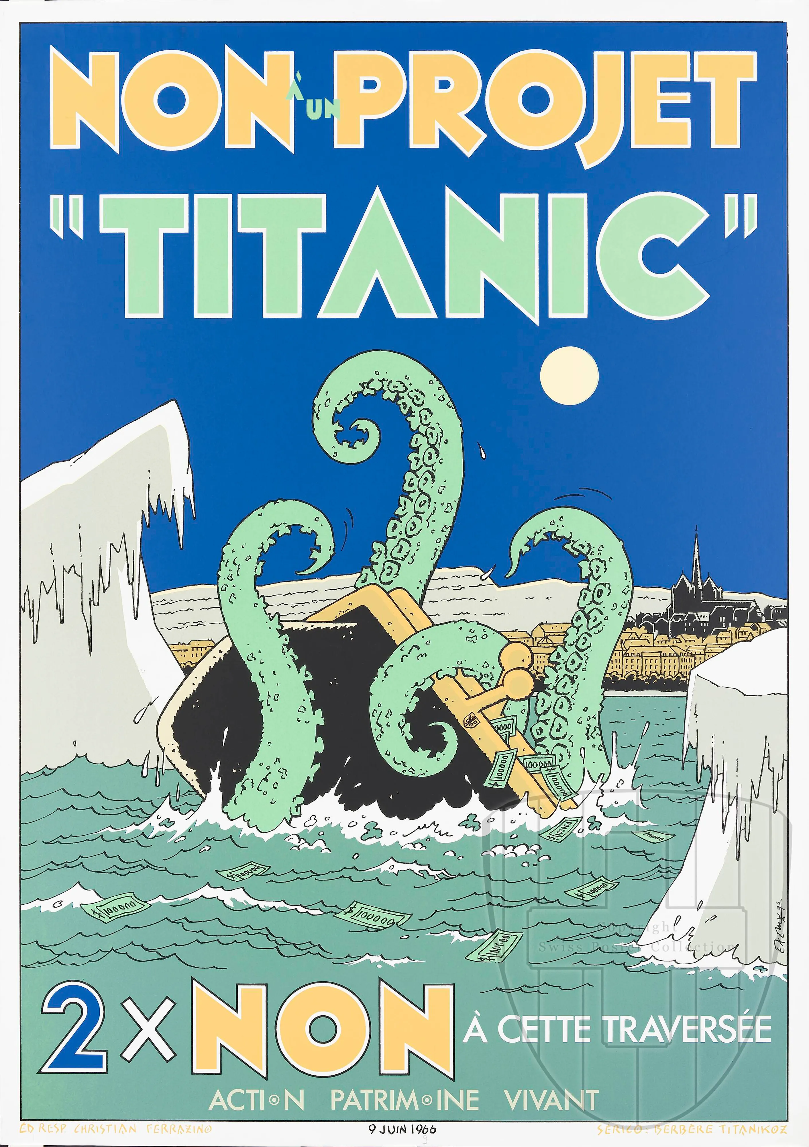 Non à un projet « Titanic » 2 x non à cette traversée