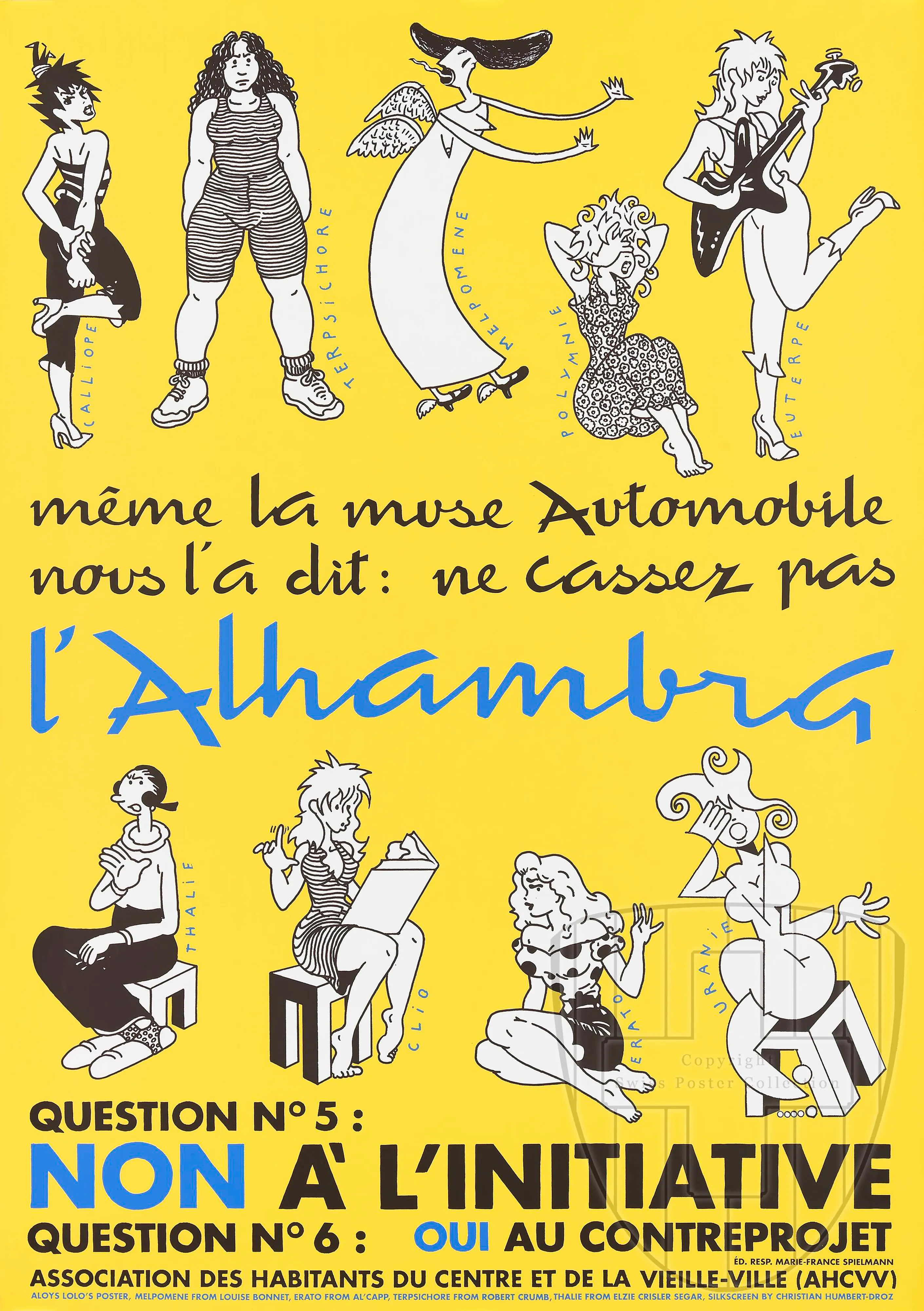 Même la muse automobile nous l’a dit : ne cassez pas l’Alhambra Question n°5 : Non à l’initiative Question n°6