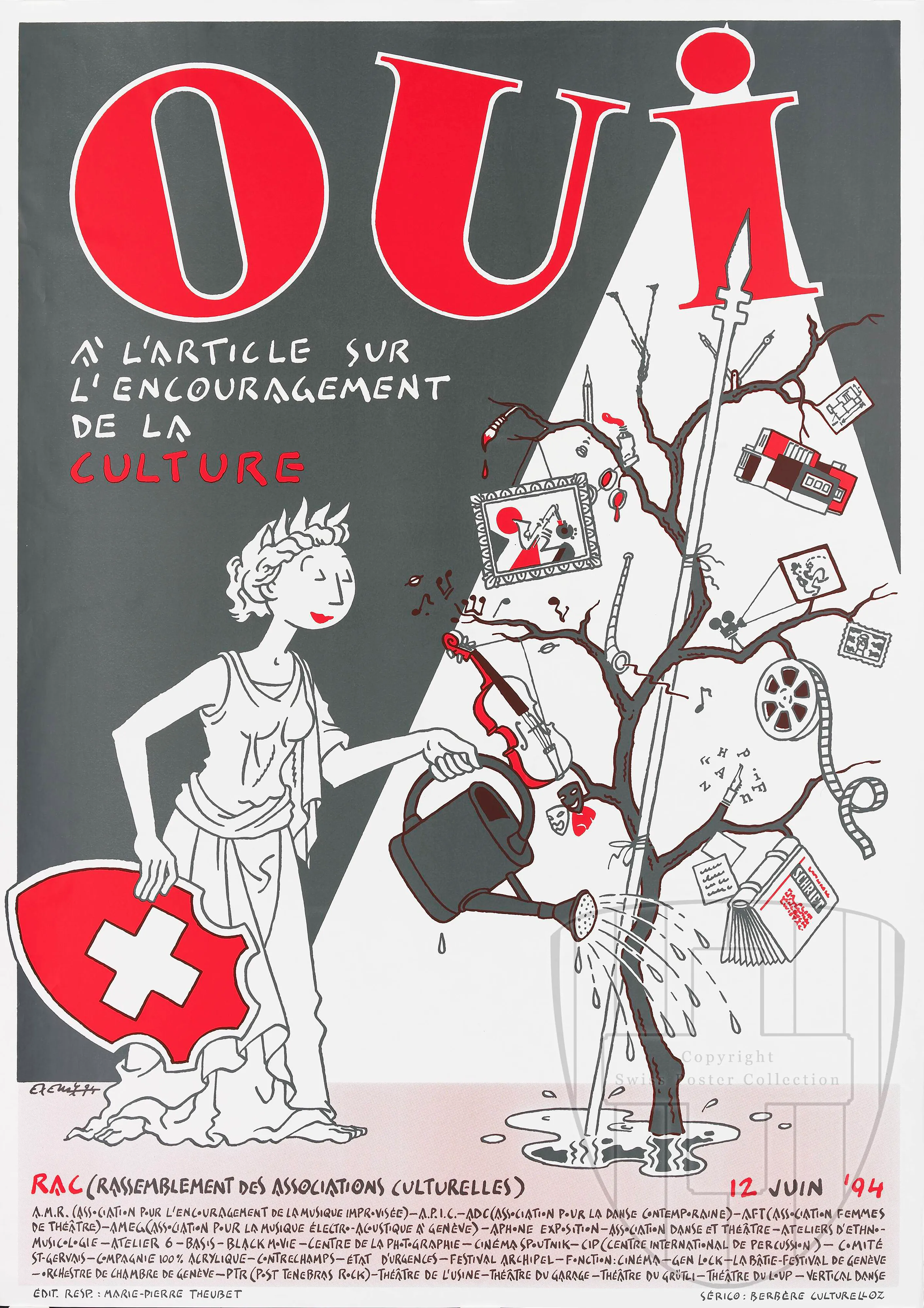 Oui à l’article sur l’encouragement de la culture