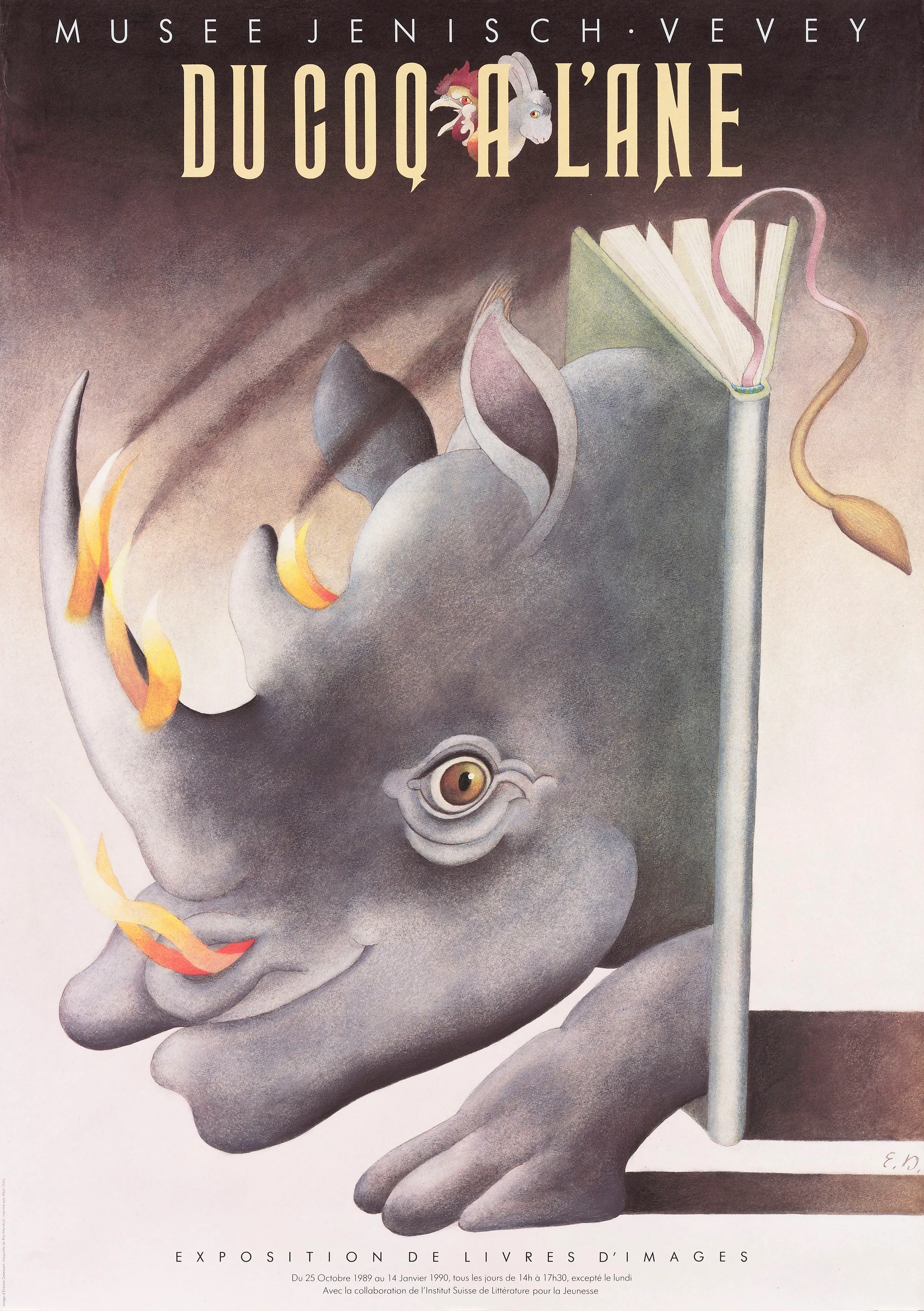 Du coq à l’âne, exposition de livres d’images