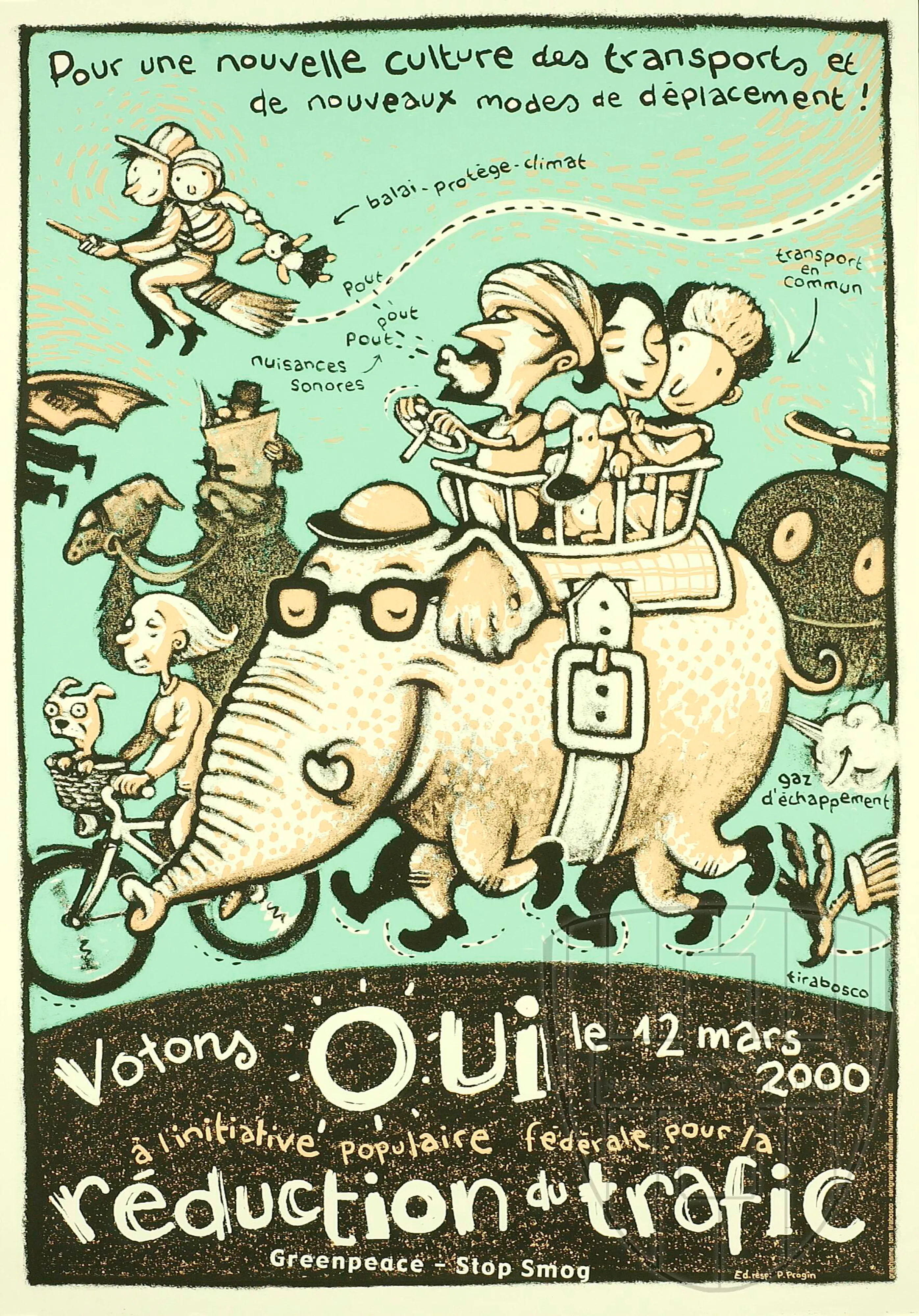 Votons Oui à l’initiative populaire fédérale pour la réduction du trafic